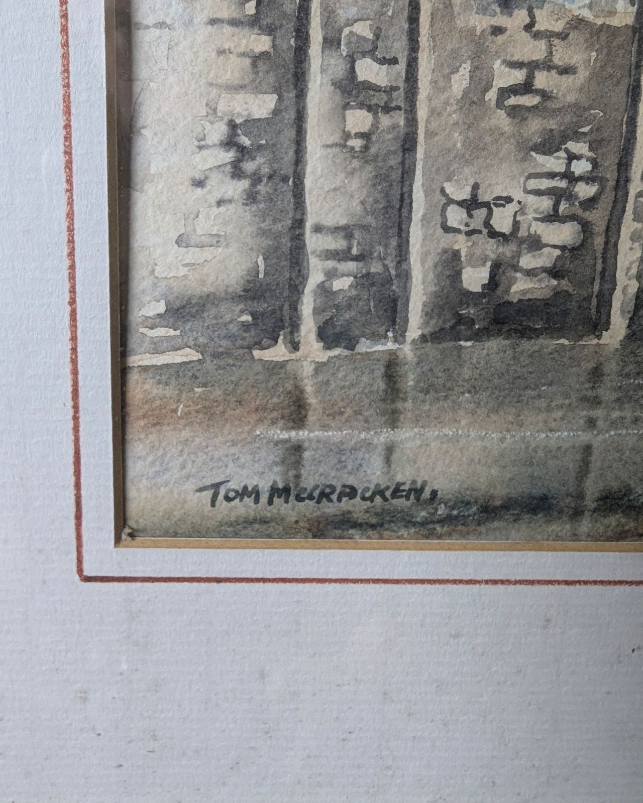 Pair Of Nautical Watercolours – Tom Mccracken photo Art