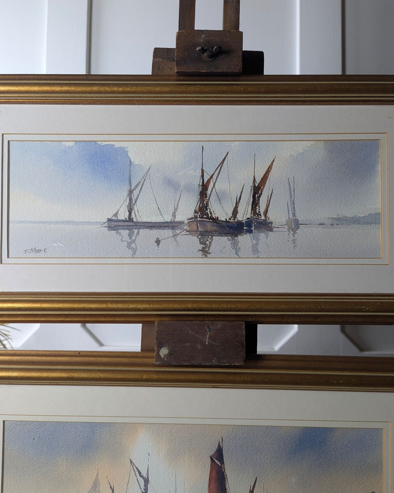 Pair Of Nautical Watercolours – Thomas Moore photo Art