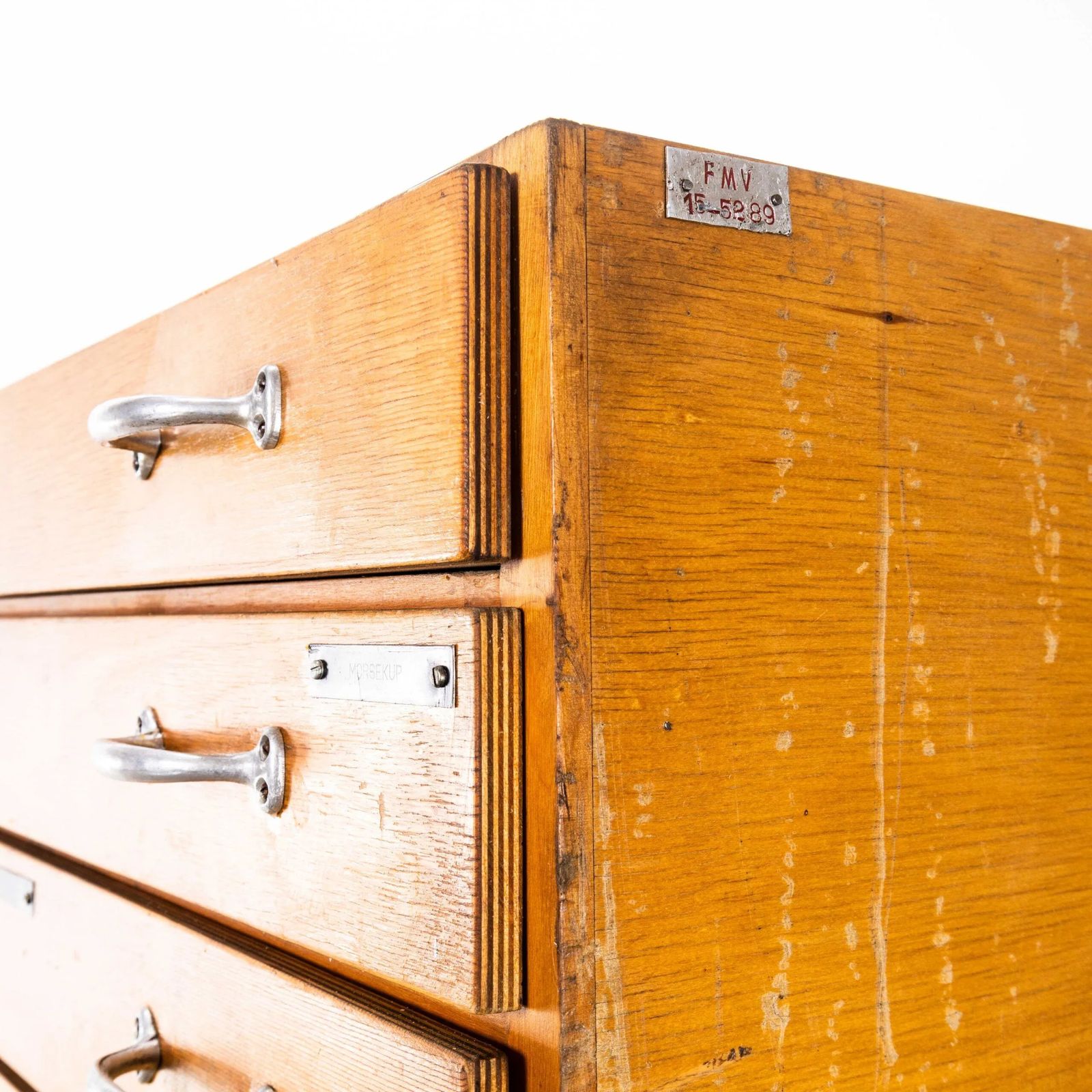 photo for sale 1950’s Tall Multidrawer Engineers Cabinet – Fifteen Drawer