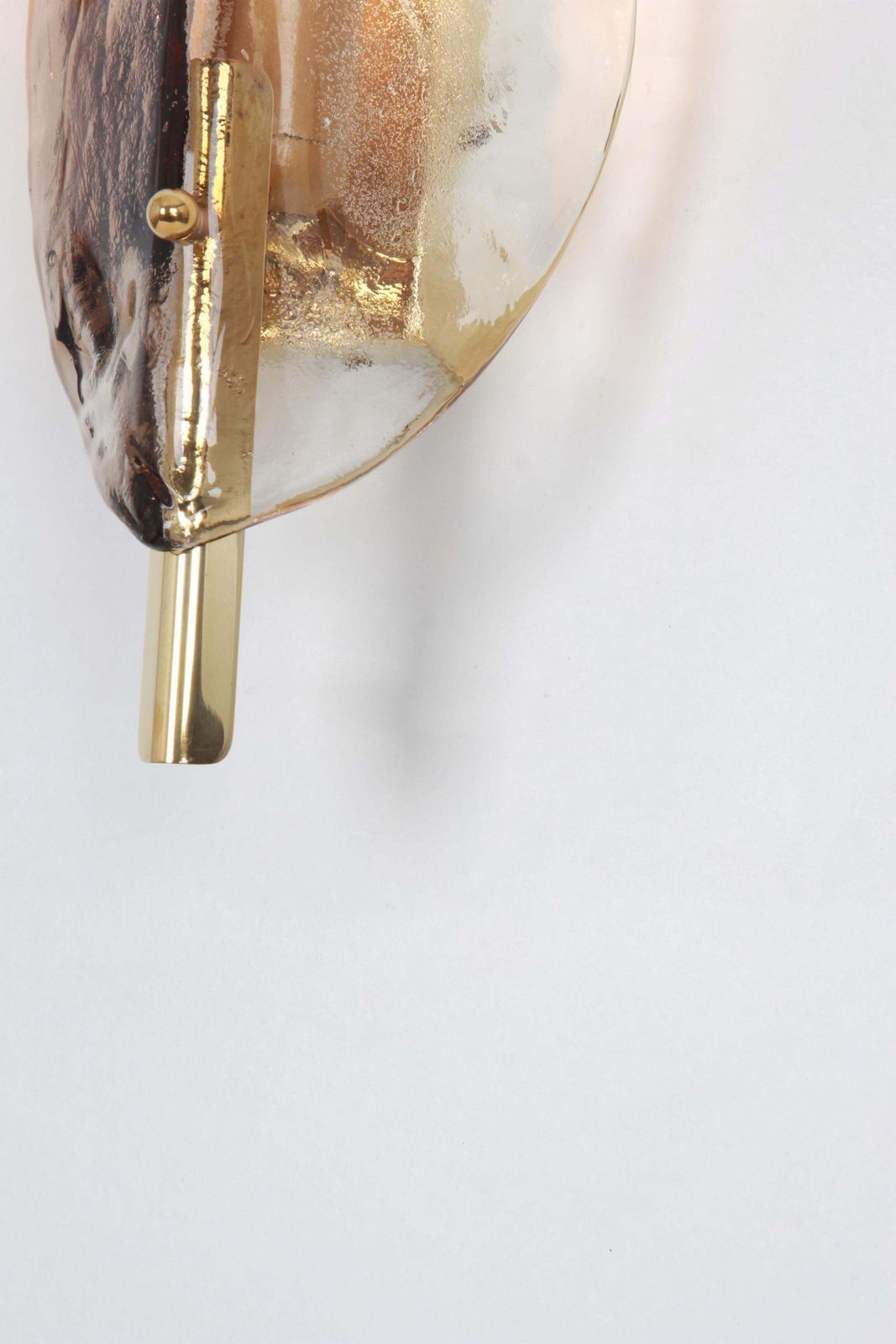 1 Of 5 Glass Sconces Wall Lights By Carlo Nason For Kalmar Ficus, Austria, 1970s photo vinterior