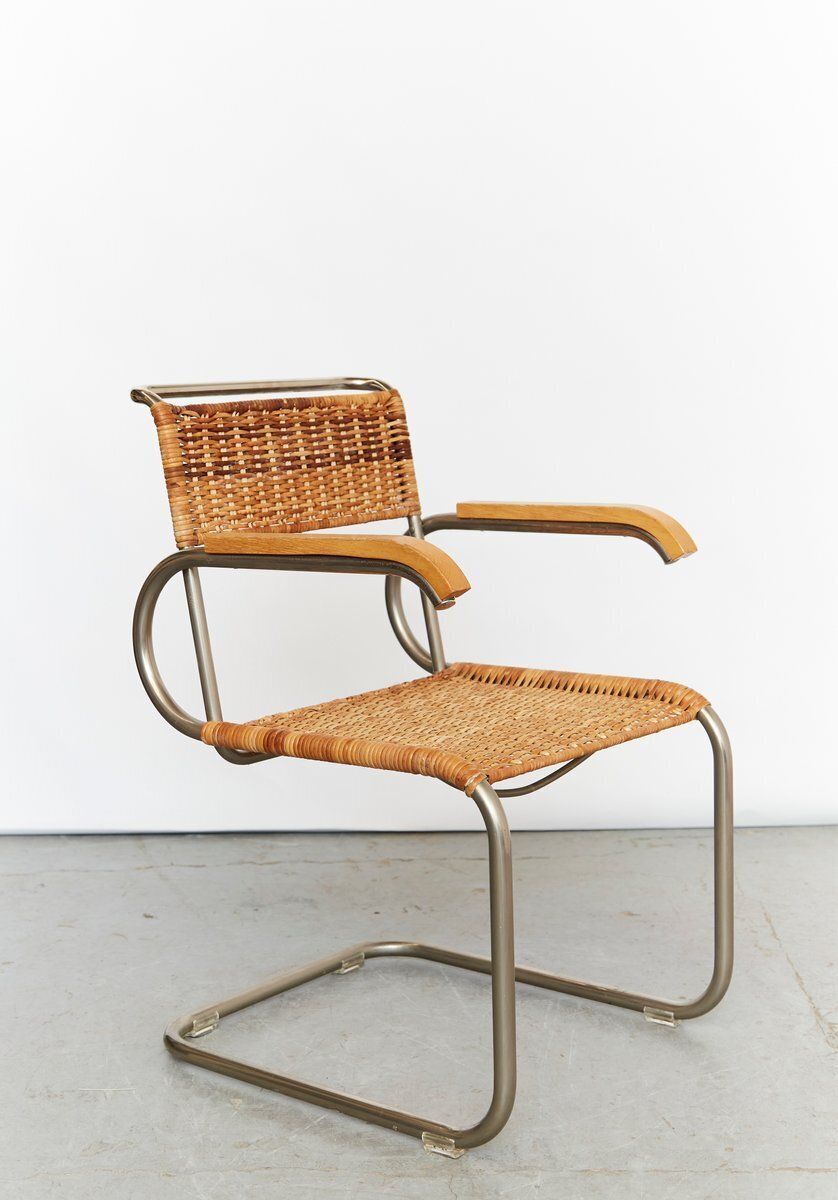 Bauhaus D40 Armchair By Marcel Breuer For Tecta, 1980s, Set Of 4 photo furniture