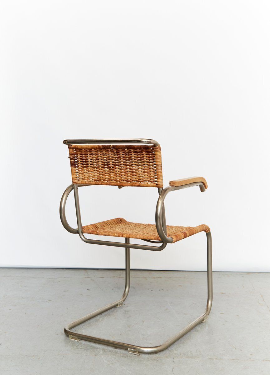 Bauhaus D40 Armchair By Marcel Breuer For Tecta, 1980s, Set Of 4 photo Furniture