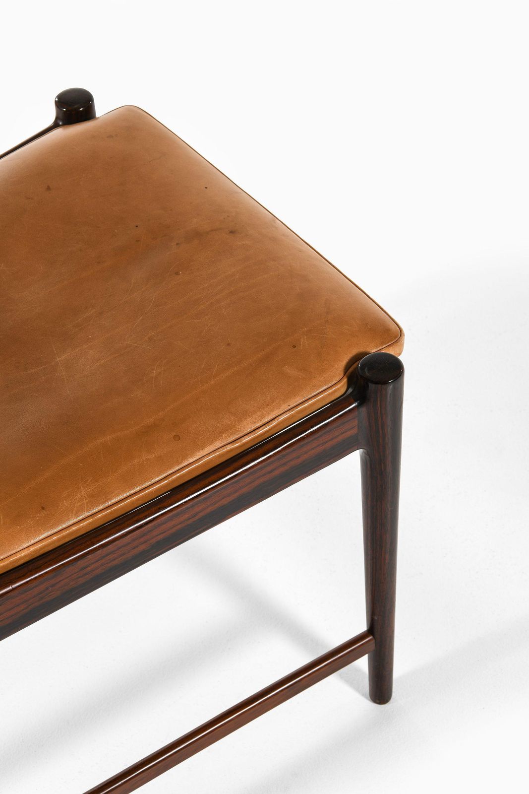 Set Of 6 High Back Dining Chairs In Rosewood & Leather By Torbjørn Afdal, 1950's photo 14676.0