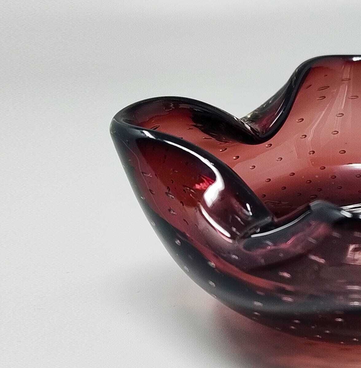1960s Gorgeous Ashtray Or Catchall By Flavio Poli For Seguso. Made In Italy photo vinterior