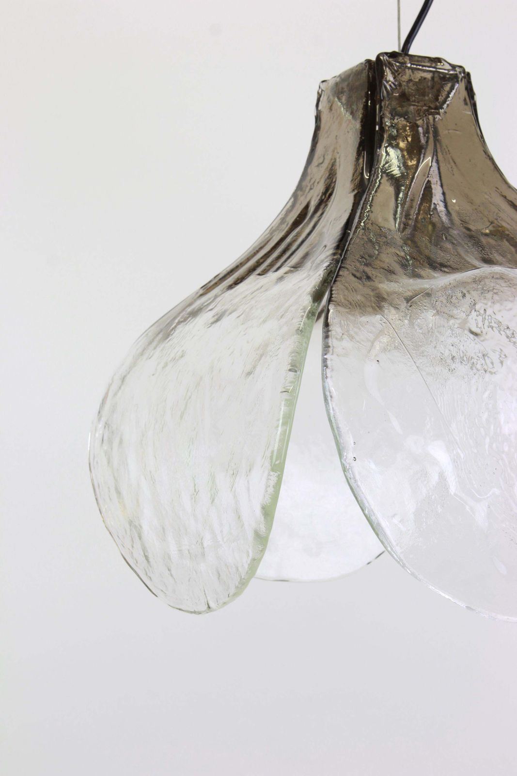 1 Of 2 Murano Pendant Light Designed By Carlo Nason For Mazzega, 1970s photo for sale