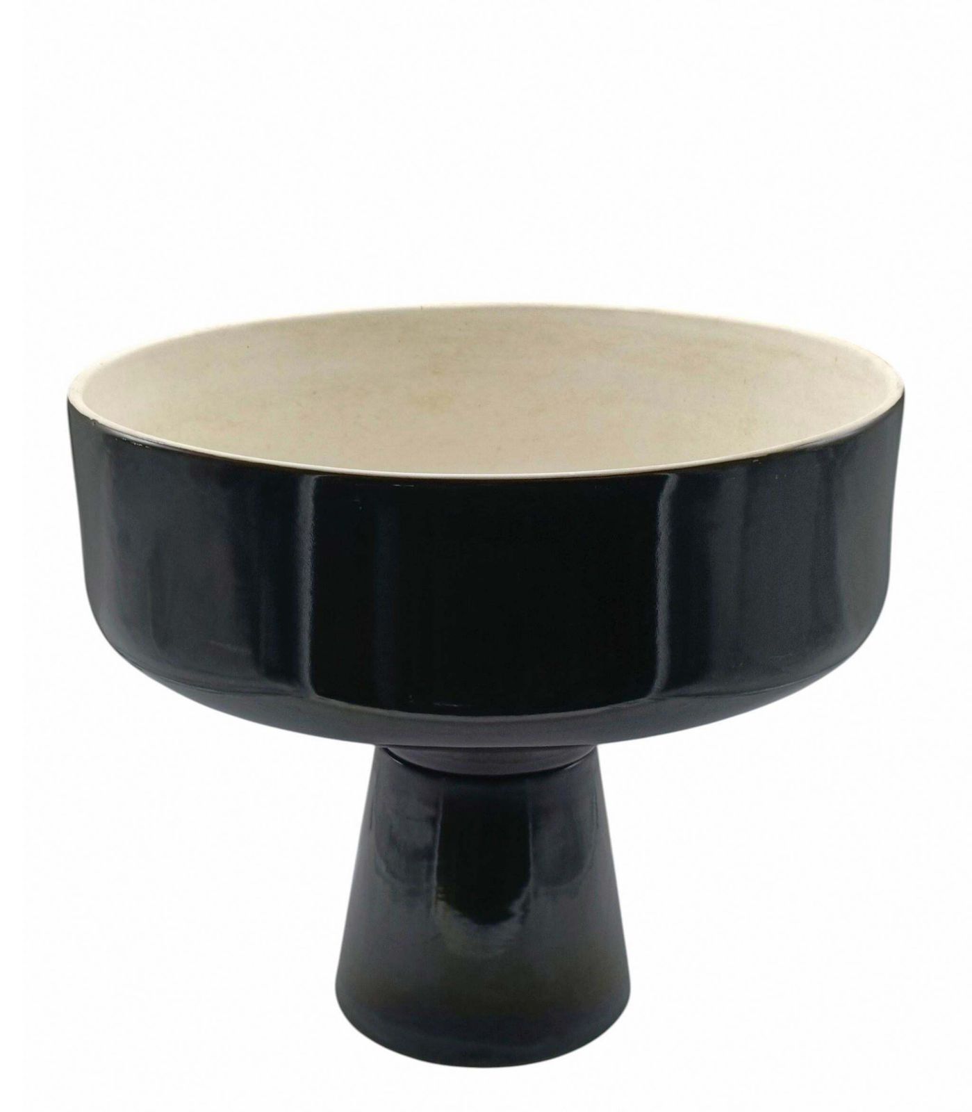 Angelo Mangiarotti For F.Lli Brambilla Planter In Brown Ceramic, Italy 1970s photo furniture