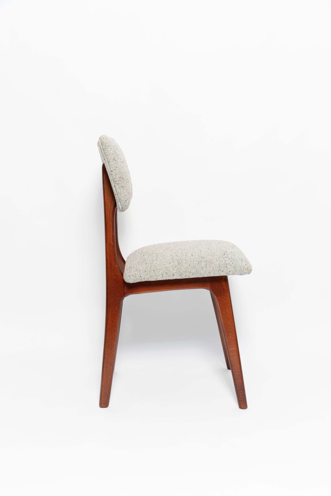 Mid Century Butterfly Chair, Blue Gray Wool, Walnut Wood, Europe, 1960s  1 photo Furniture