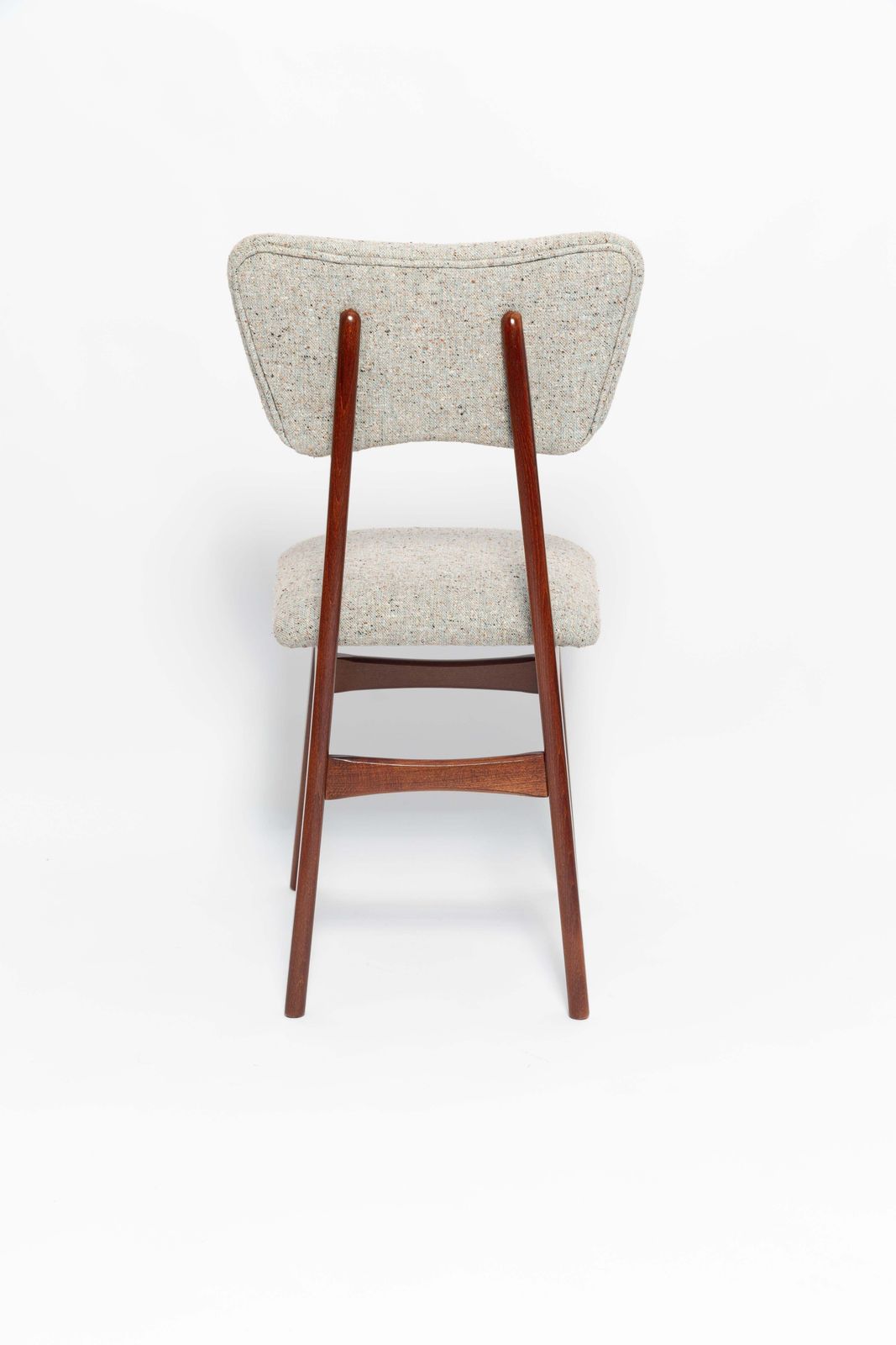 Mid Century Butterfly Chair, Blue Gray Wool, Walnut Wood, Europe, 1960s  1 photo buy