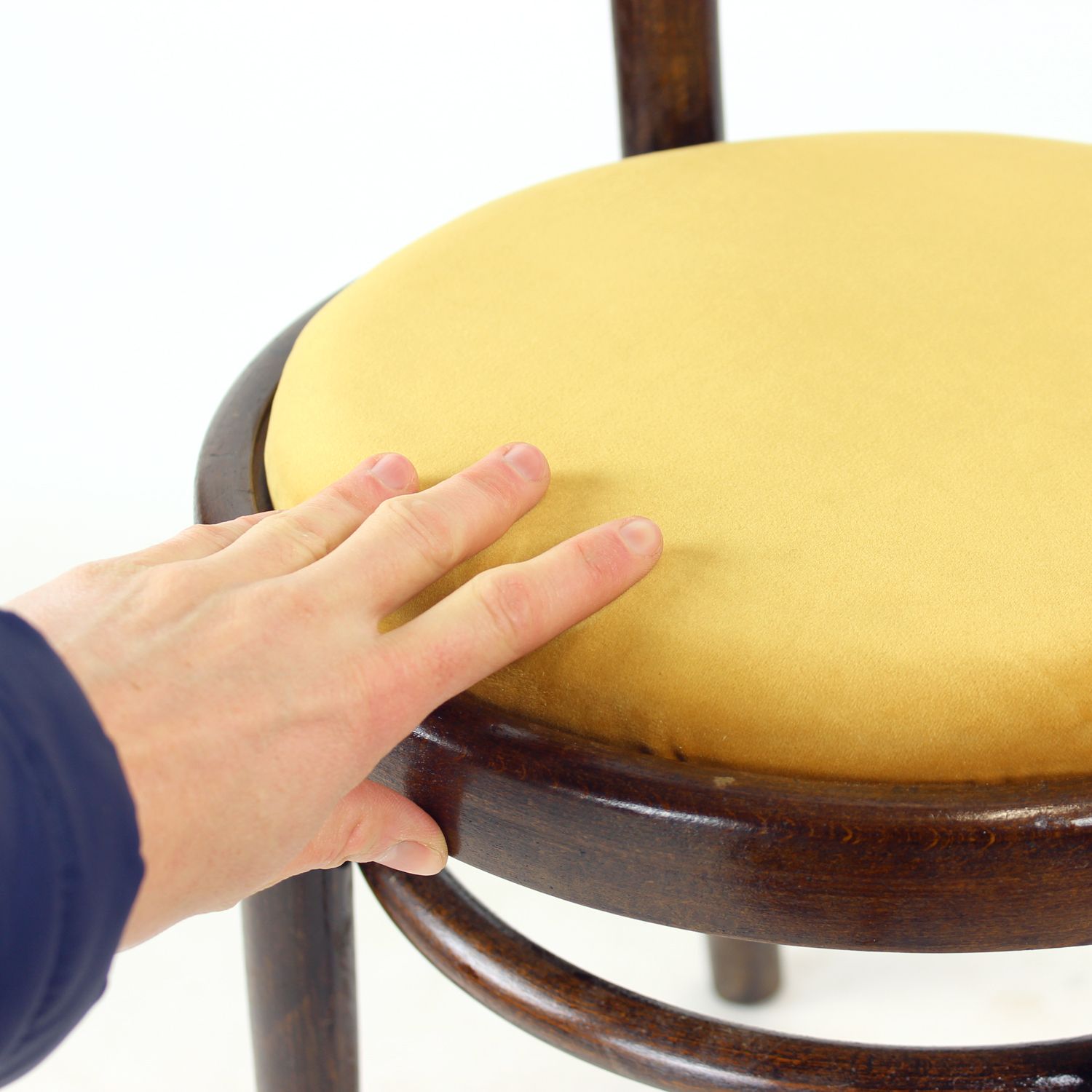 photo furniture Vintage Bentwood Chair, Thonet Design, Czechoslovakia 1940s