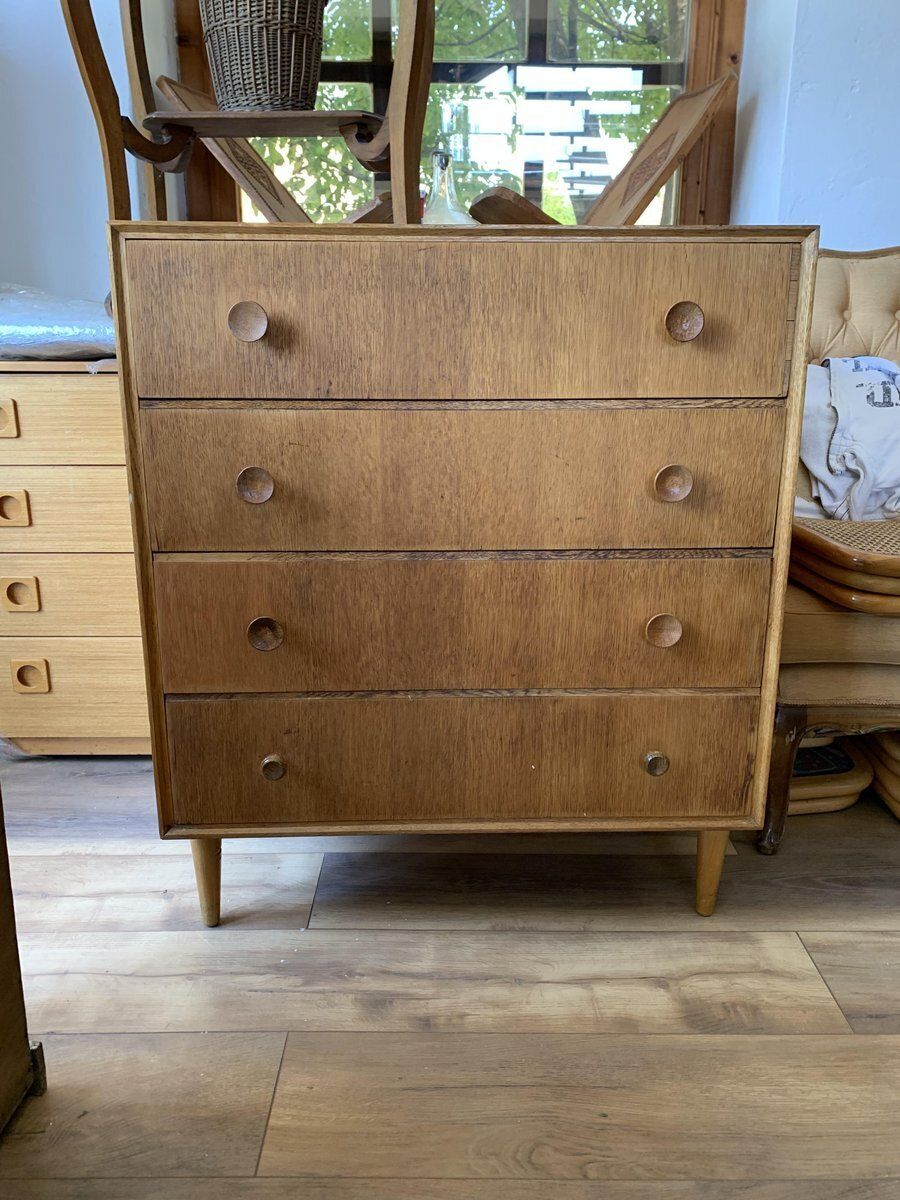 Mid Century Chest Of Drawers From Meredew, 1960s
