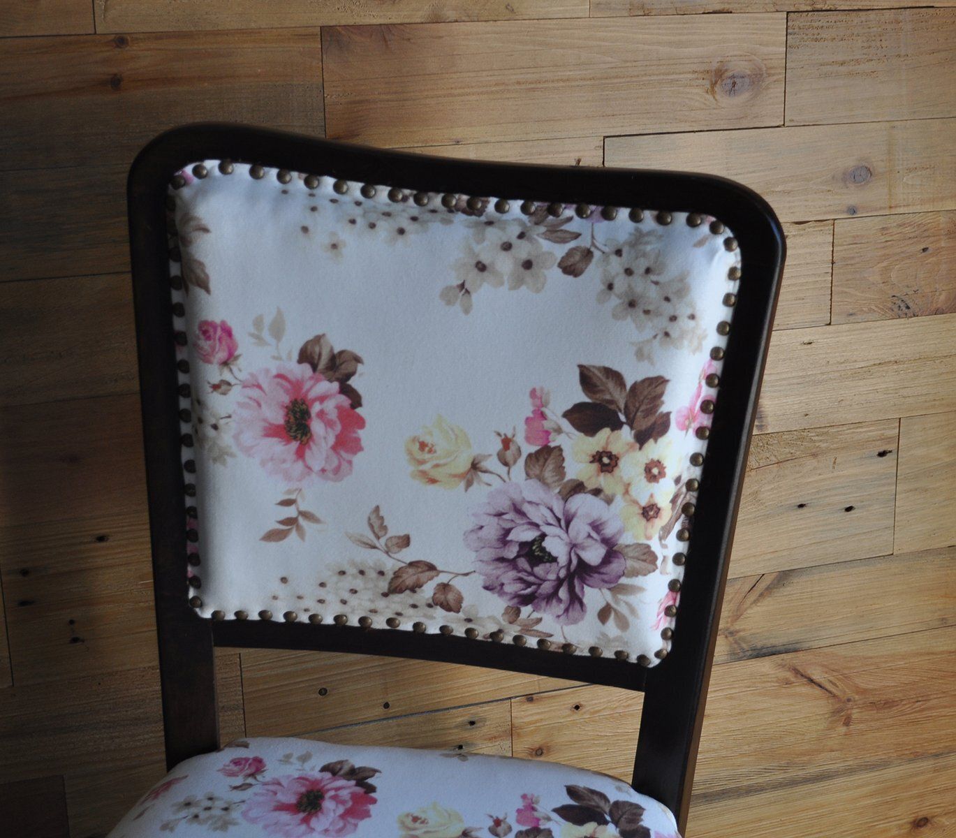 Art Deco Wood And Velvet Dining Chair, 1930s photo buy
