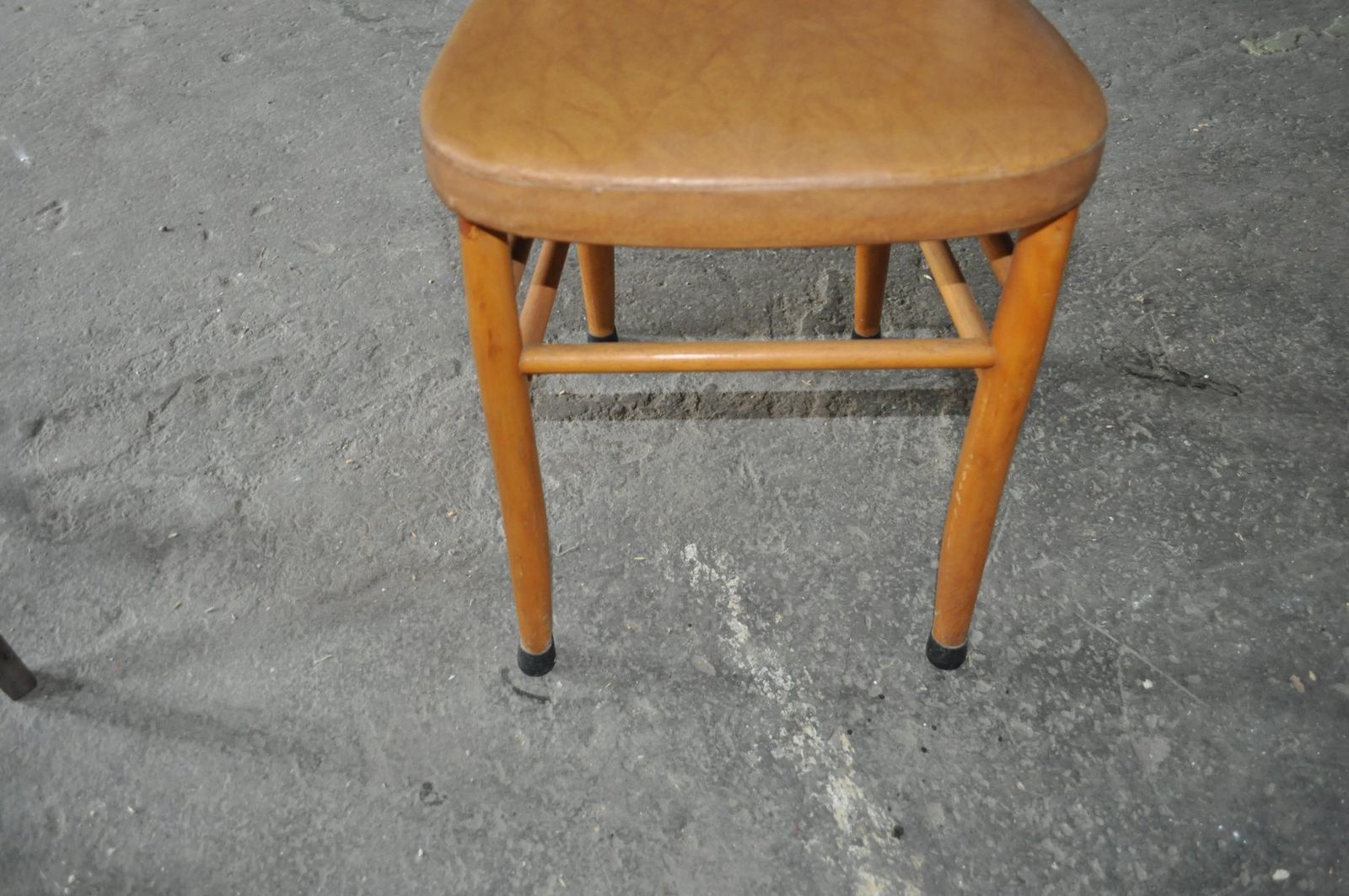Hungarian Leatherette Dining Chair, 1960s photo for sale