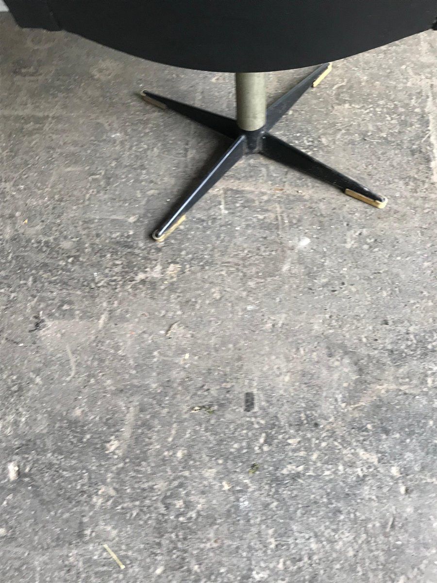 Czech Swivel Club Chair With Metal, 1960s photo furniture