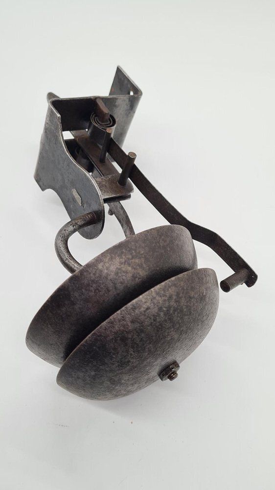 photo for sale French Art Nouveau Doorbell In Gray Metal, 1890s