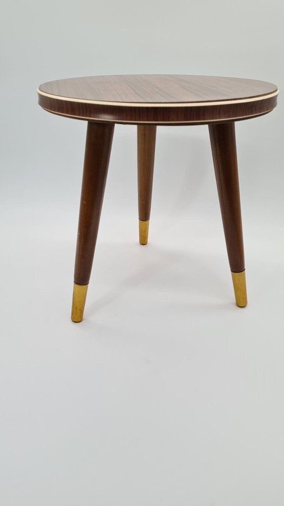 Rockabilly Side Table In Laminated Wood, Germany, 1970s photo furniture