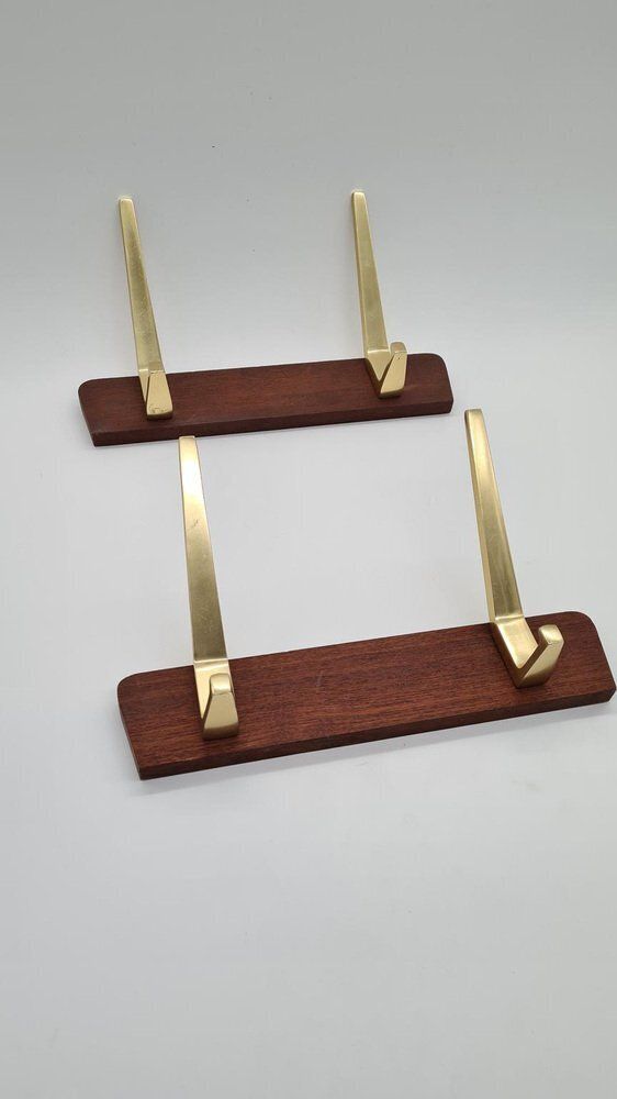 Vintage Danish Wall Hangers, 1970s, Set Of 2 photo furniture