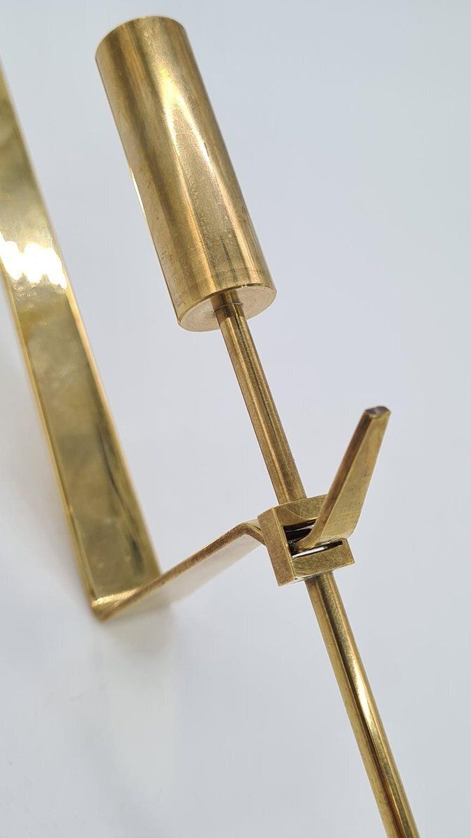 Skulutna Wall Sconce In Brass By Pierre Forssell, 1960s photo buy