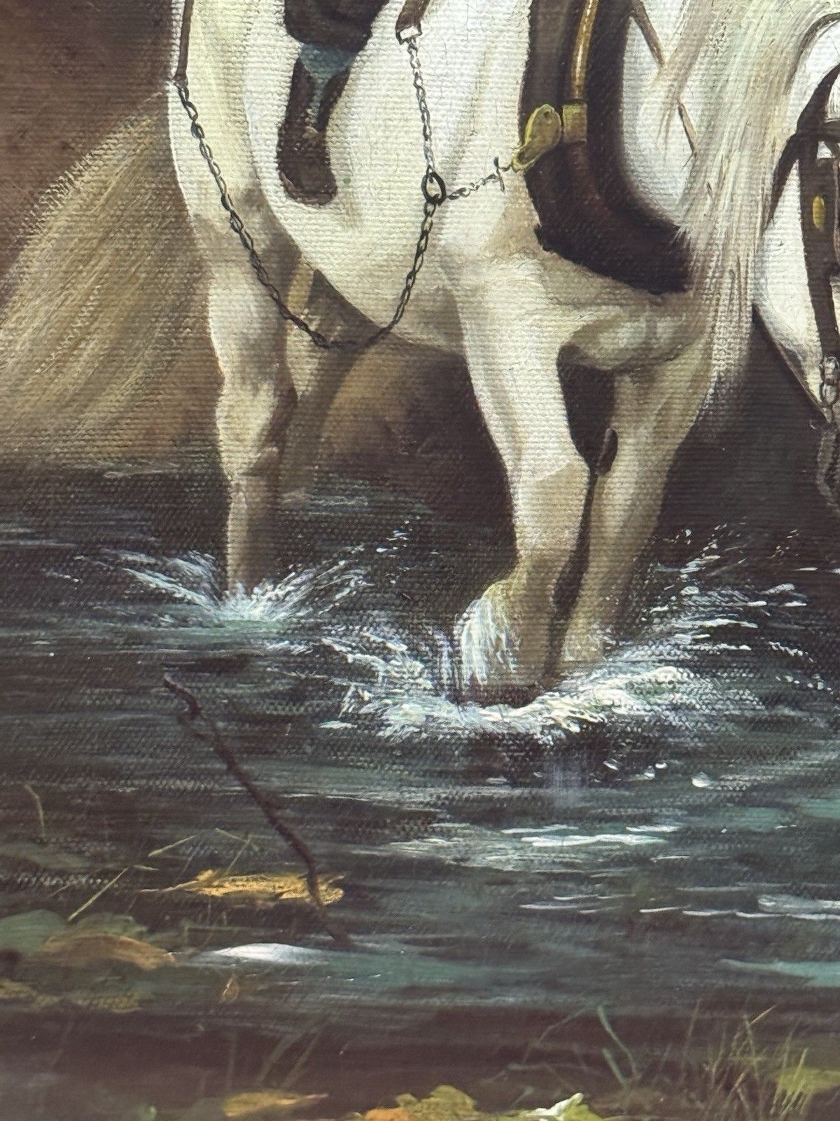 photo buy British School Oil Painting After Frederick Morgan (1847 1927) Titled ‘Steady’