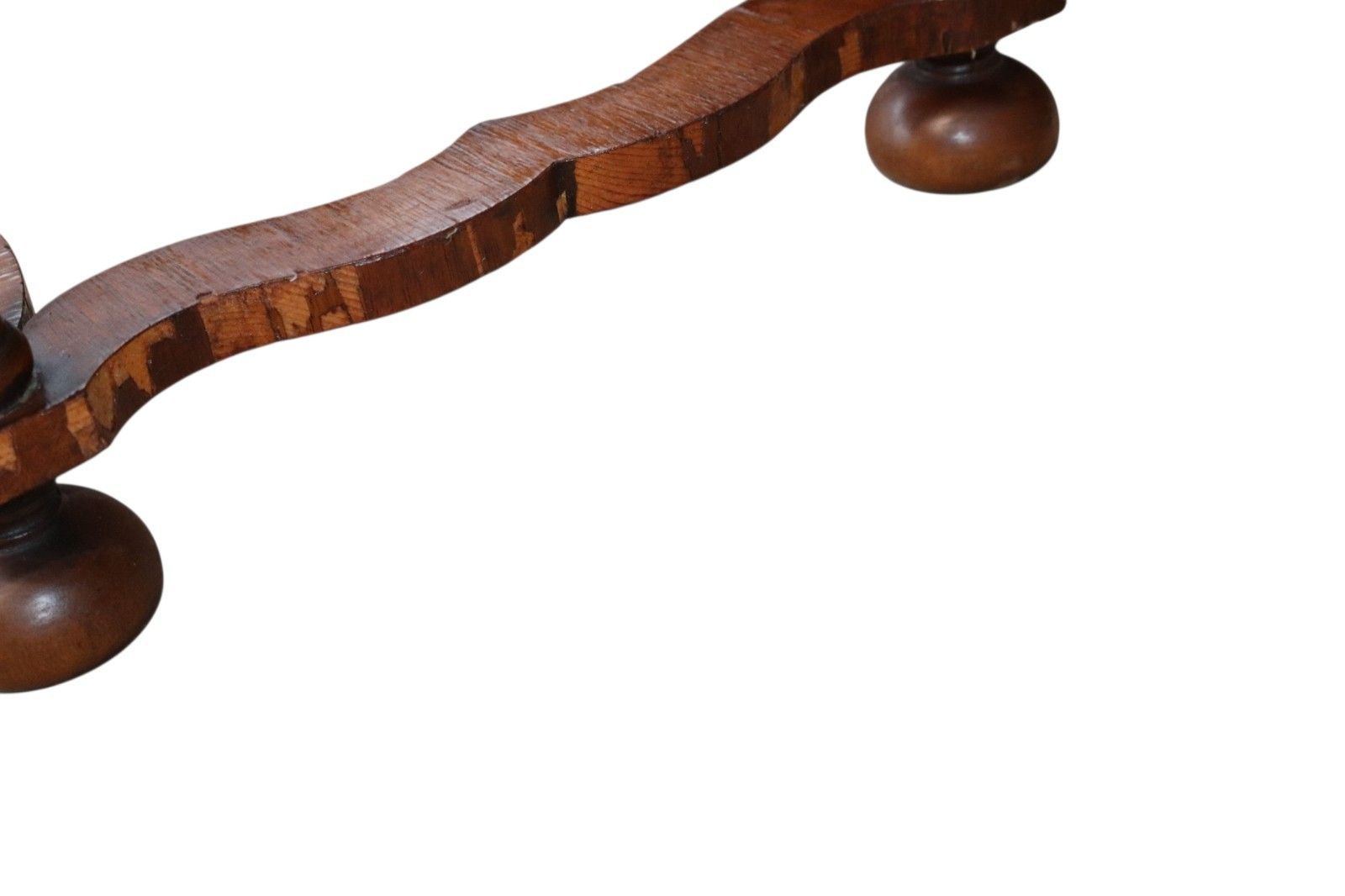 Early 20th Century An​Tique Burr Walnut William & Mary Style Lowboy Hall Table photo 425.0