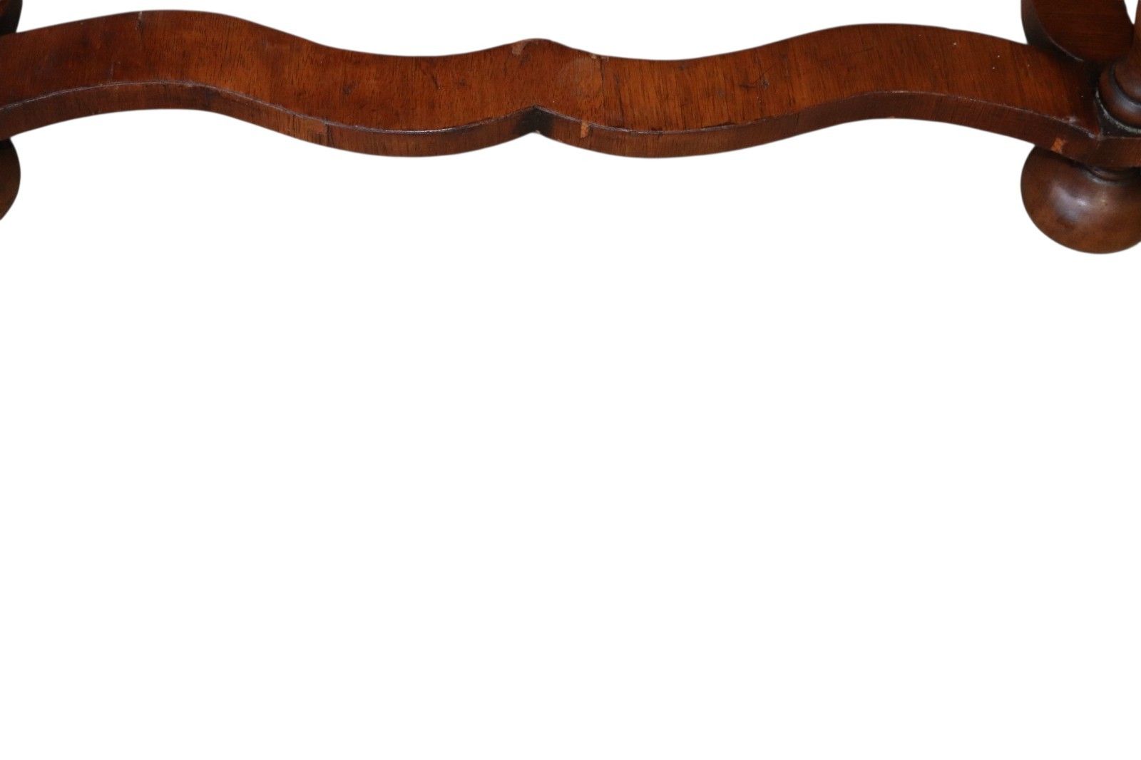 photo furniture Early 20th Century An​Tique Burr Walnut William & Mary Style Lowboy Hall Table