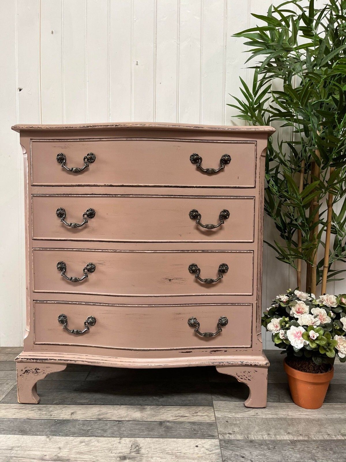 Furniture Ducal Pine Chest Of Drawers Customised Painted Furniture In Fusion And F&B photo