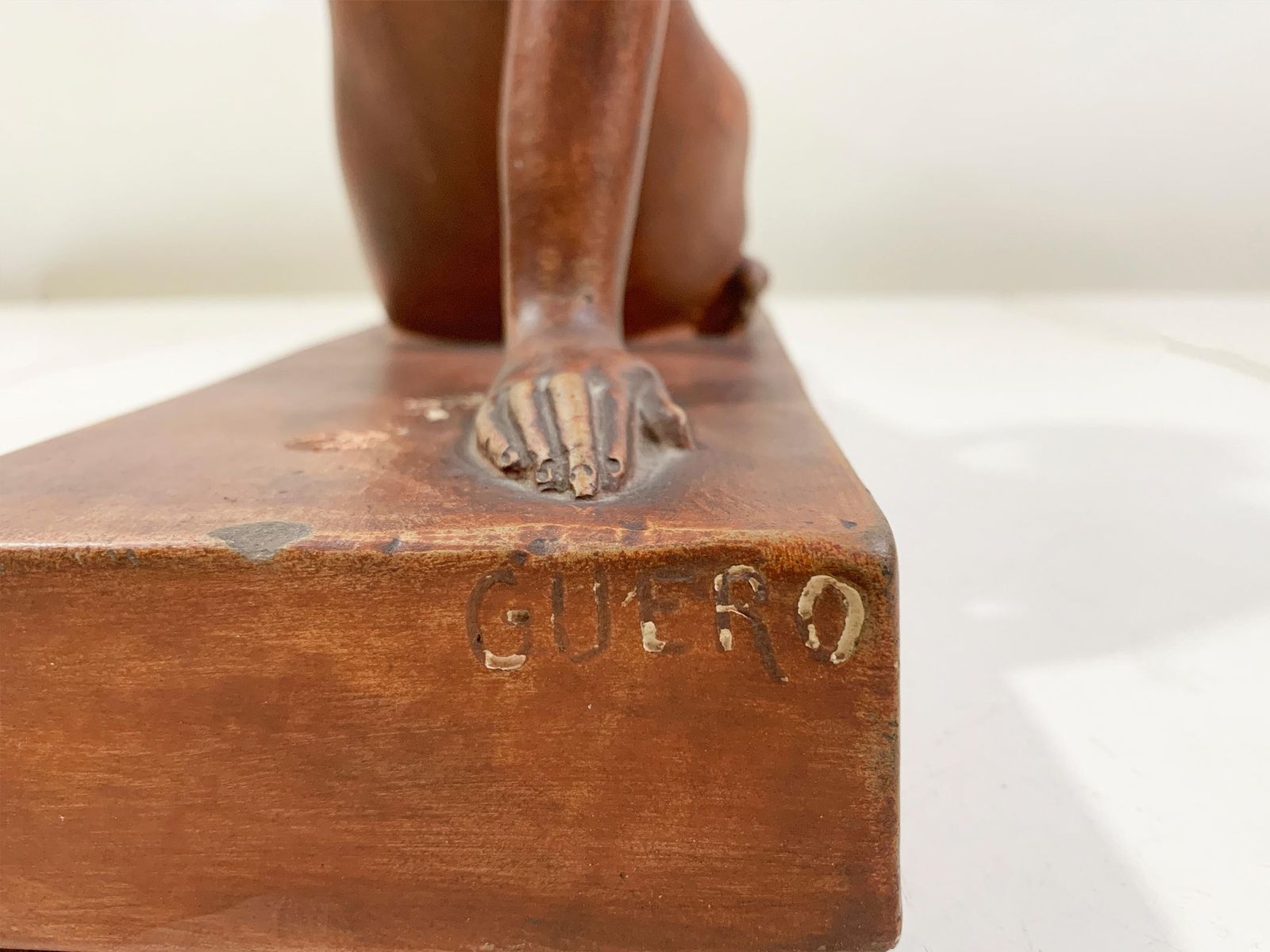 Art Deco Nude Sculpture, In Terracotta, Circa 1930s, Signed "Guero" photo 3380.0