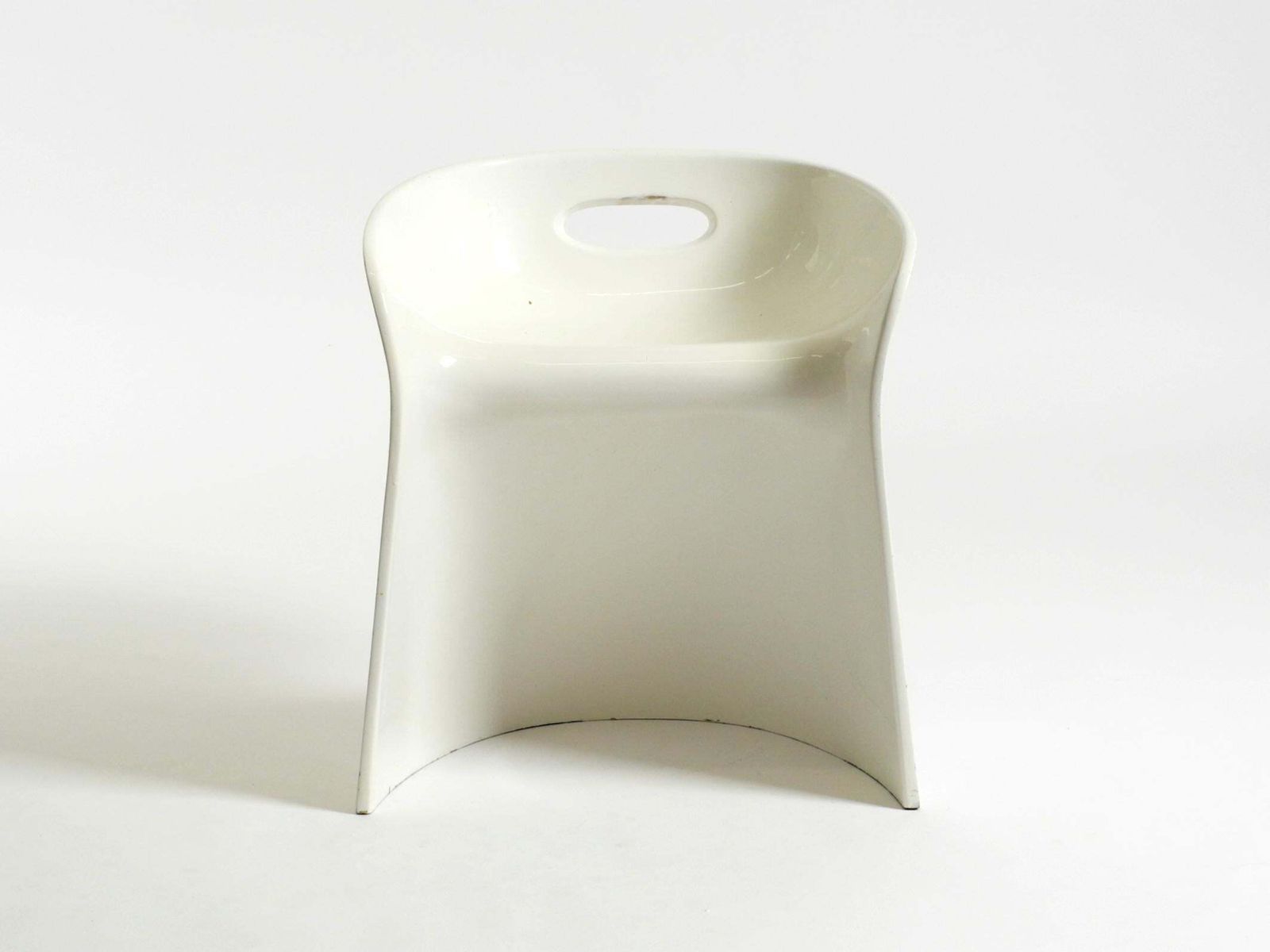 White Stool By Winfried Staeb From The 1970s For The Form + Life Collection photo furniture