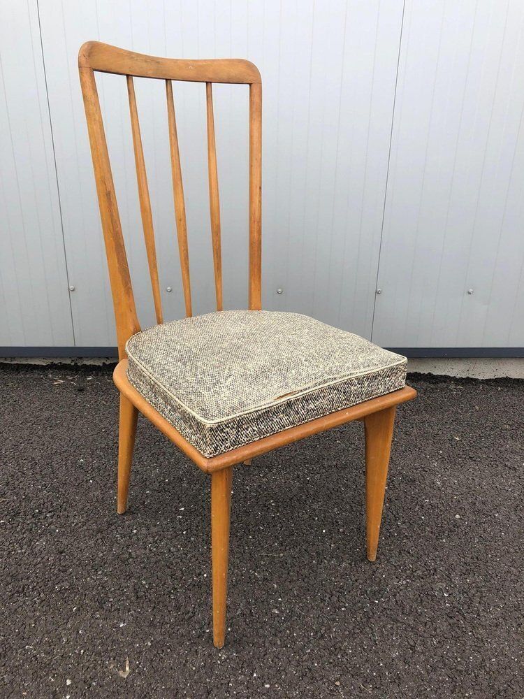 Charles Ramos Chairs, 1950s, Set Of 5 photo Furniture