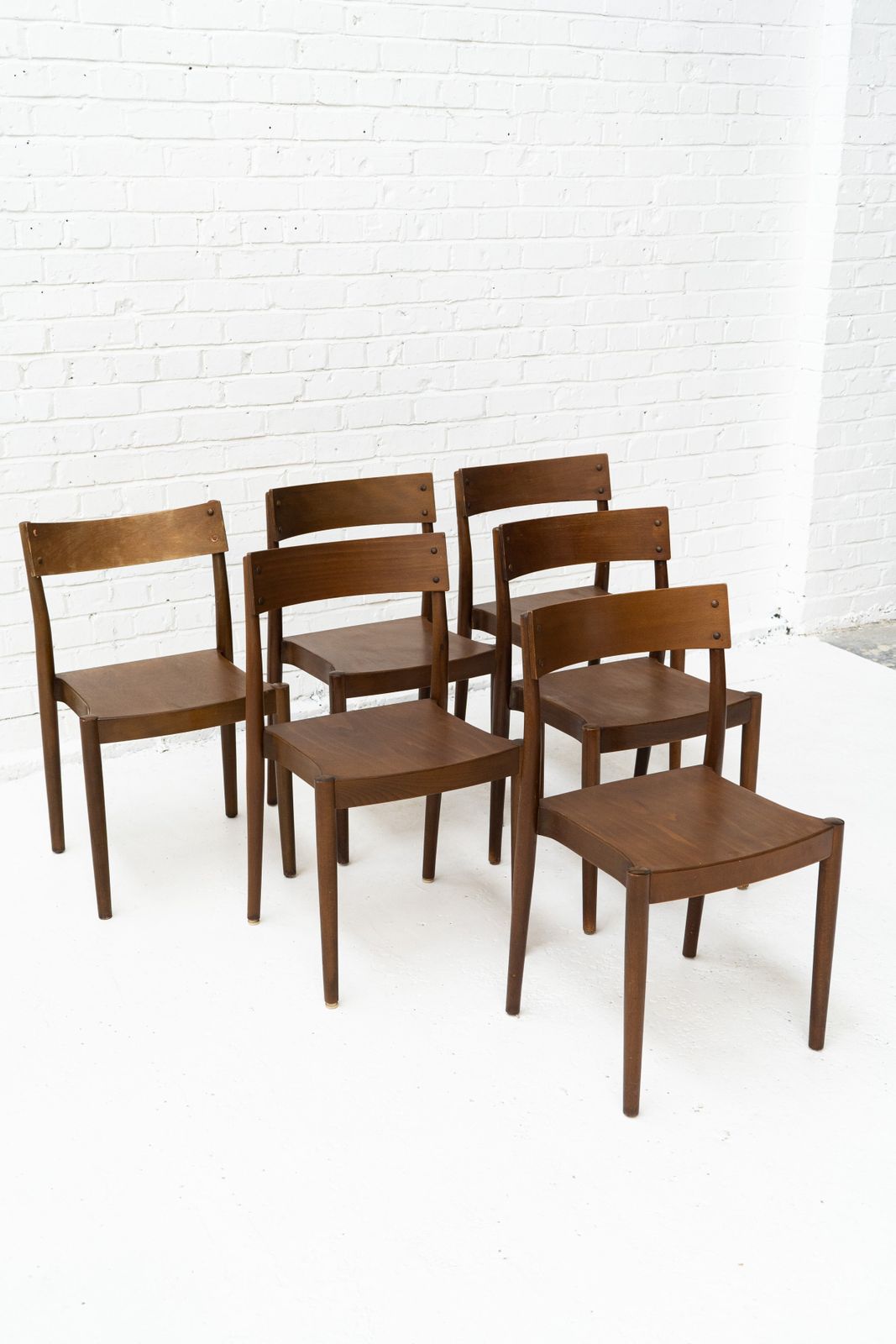 Peter Hvidt And Orla Molgaard Nielsen Portex Chairs For Fritz Hansen photo for sale