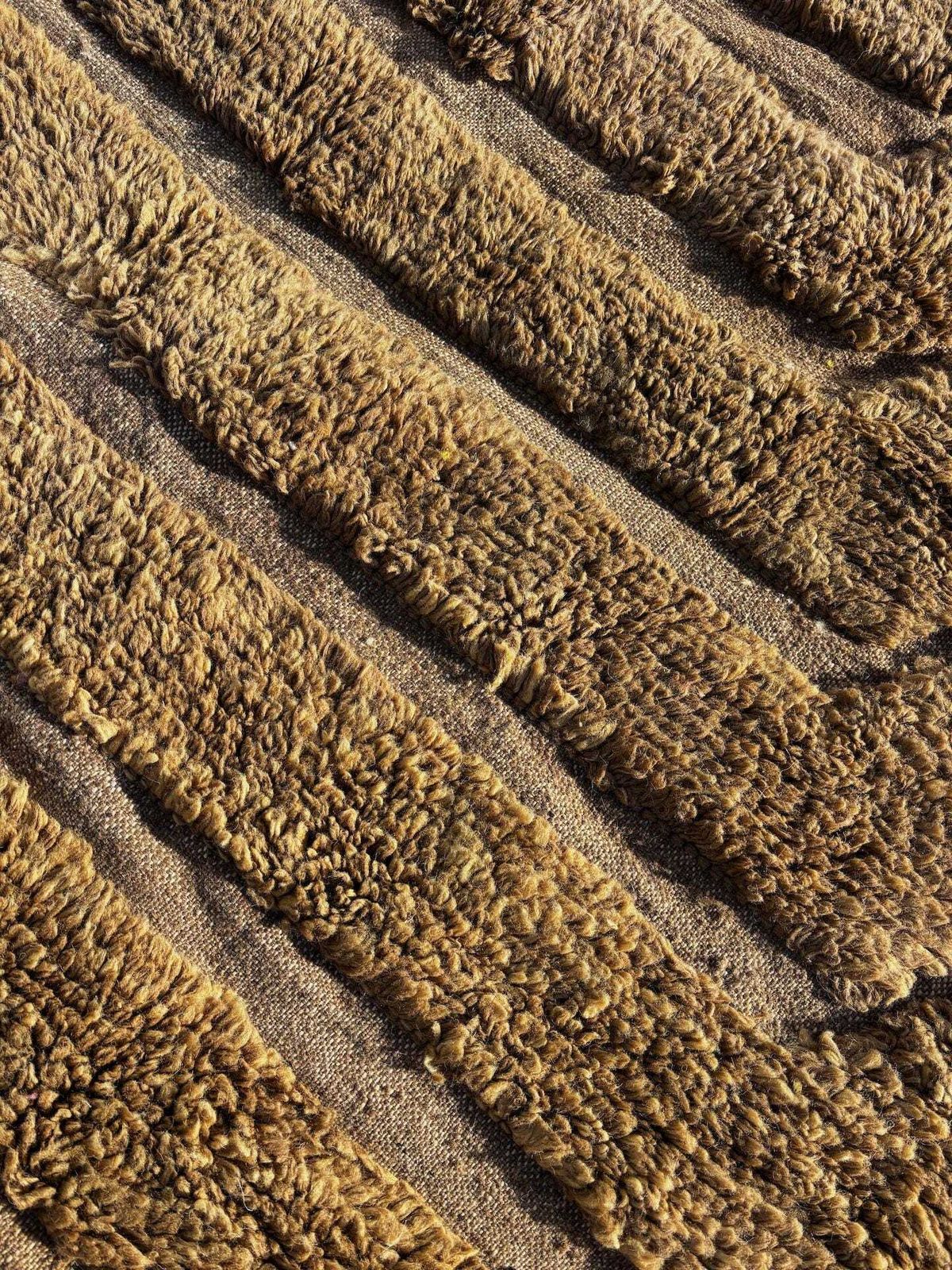 photo furniture Luxury Modern Moroccan Berber Wool Rug 200x310 Cm   Berber Interior Living Room Rug   Brown Moroccan Beni Ourain Carpet