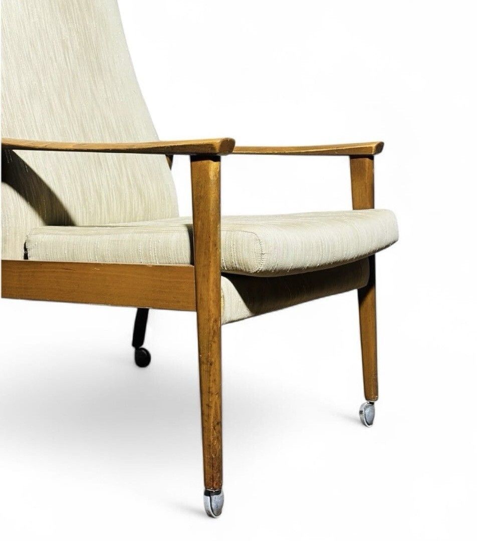 Furniture Parker Knoll Walnut Armchair Model  N0 Pk.954/5 Mid Century Retro C1960s photo