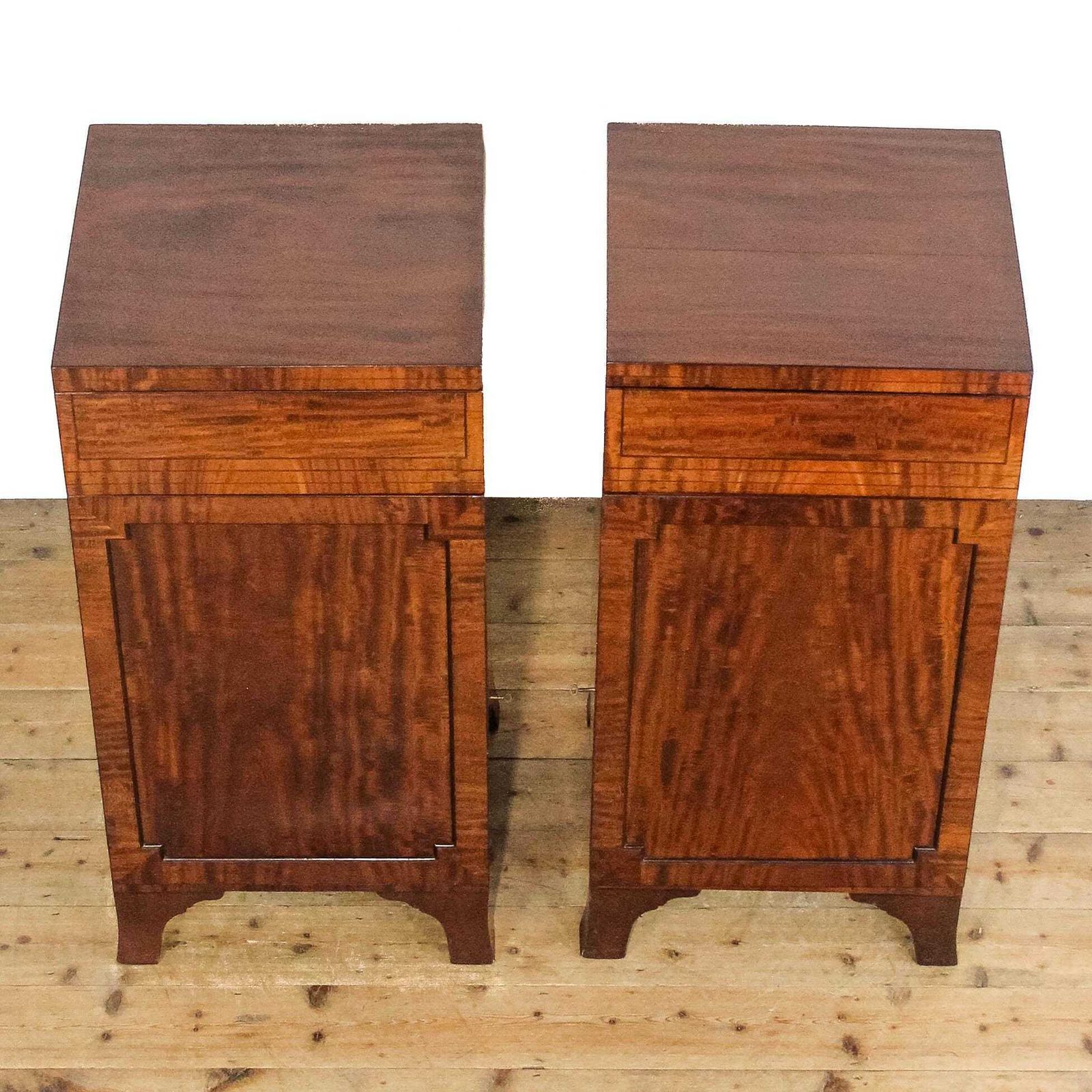photo vinterior Antique Pair Of 19th Century Mahogany Side Cabinets | Antique Mahogany Cupboard | Mahogany Furniture