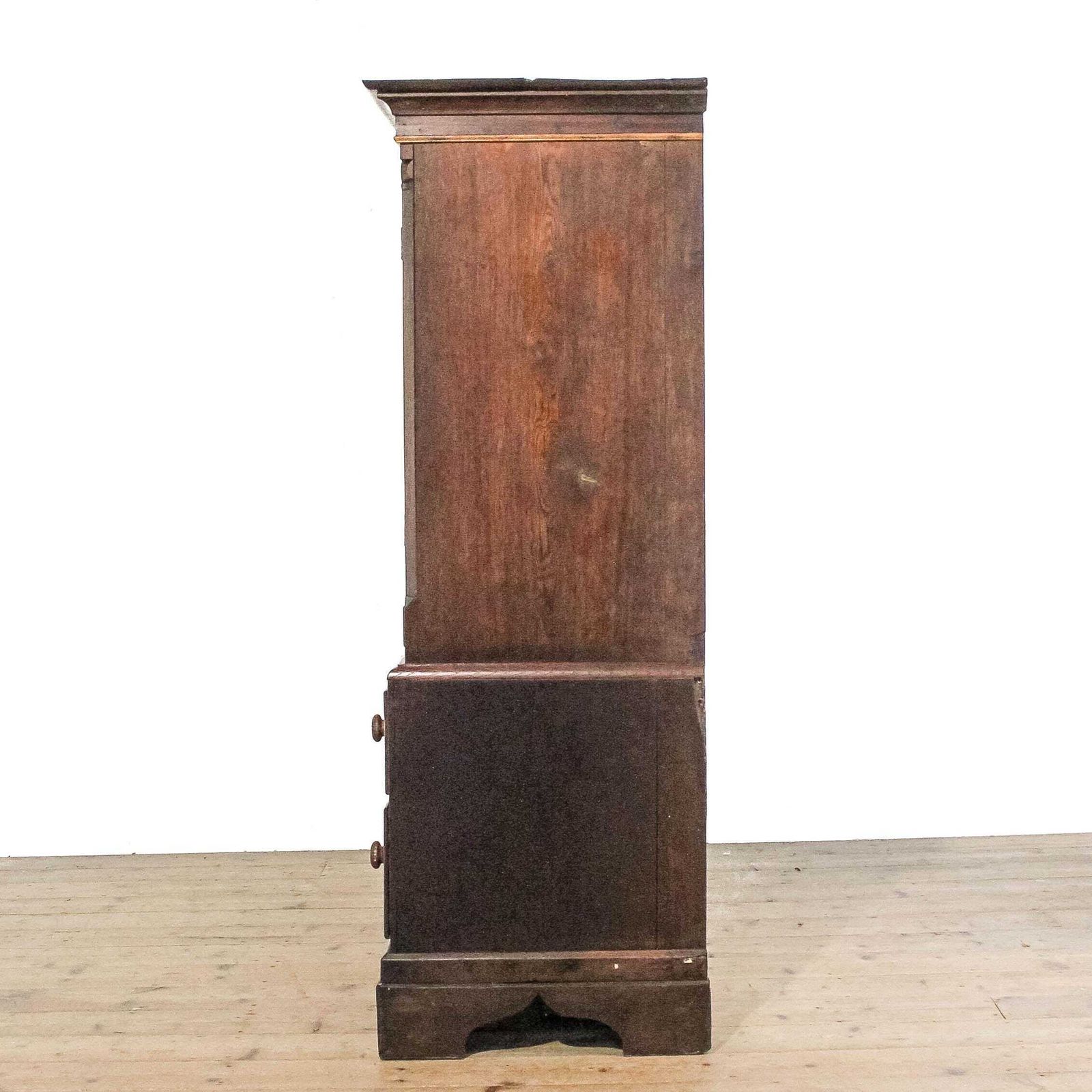 Early 19th Century Welsh Oak Low Press Cupboard | Welsh Oak Cupboard | Antique Coffer | Welsh Furniture photo vinterior