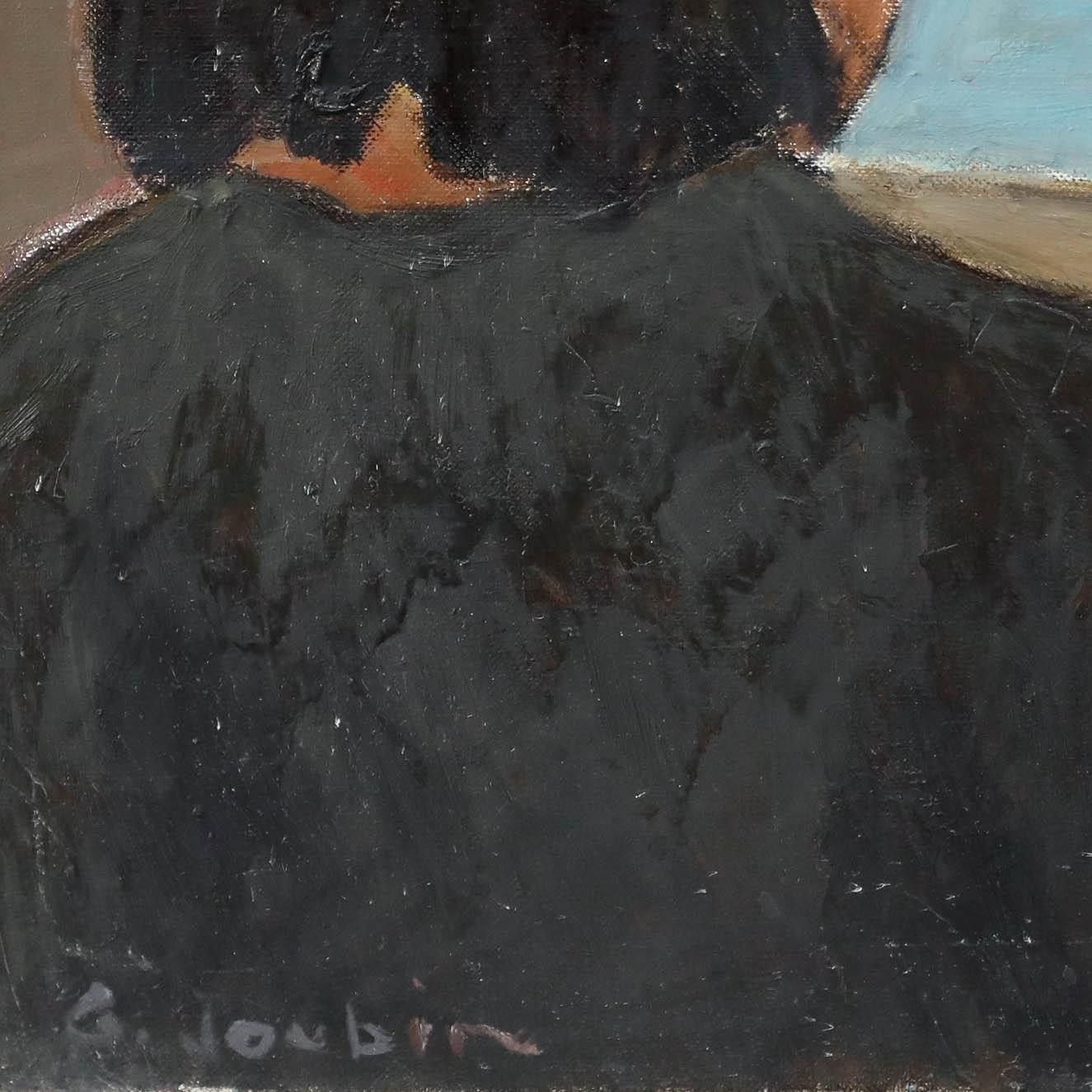 Georges Joubin (1888 1983) 20th Century Oil, Painting The Bay photo vinterior