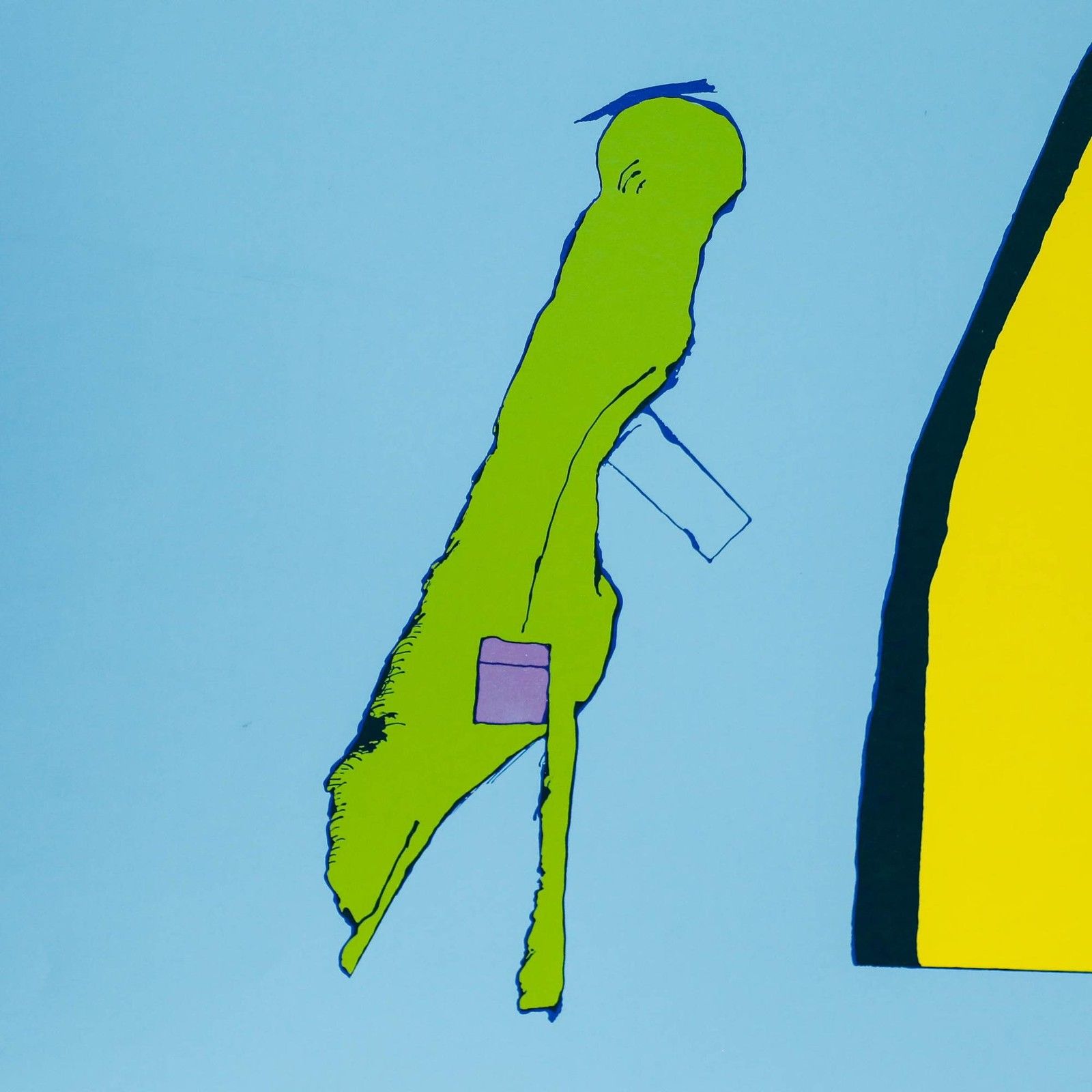 Hans Joachim Bötel Hajo (B.1947) 20th Century Silkscreen, Il Ritorno Di Ricciolo photo Art