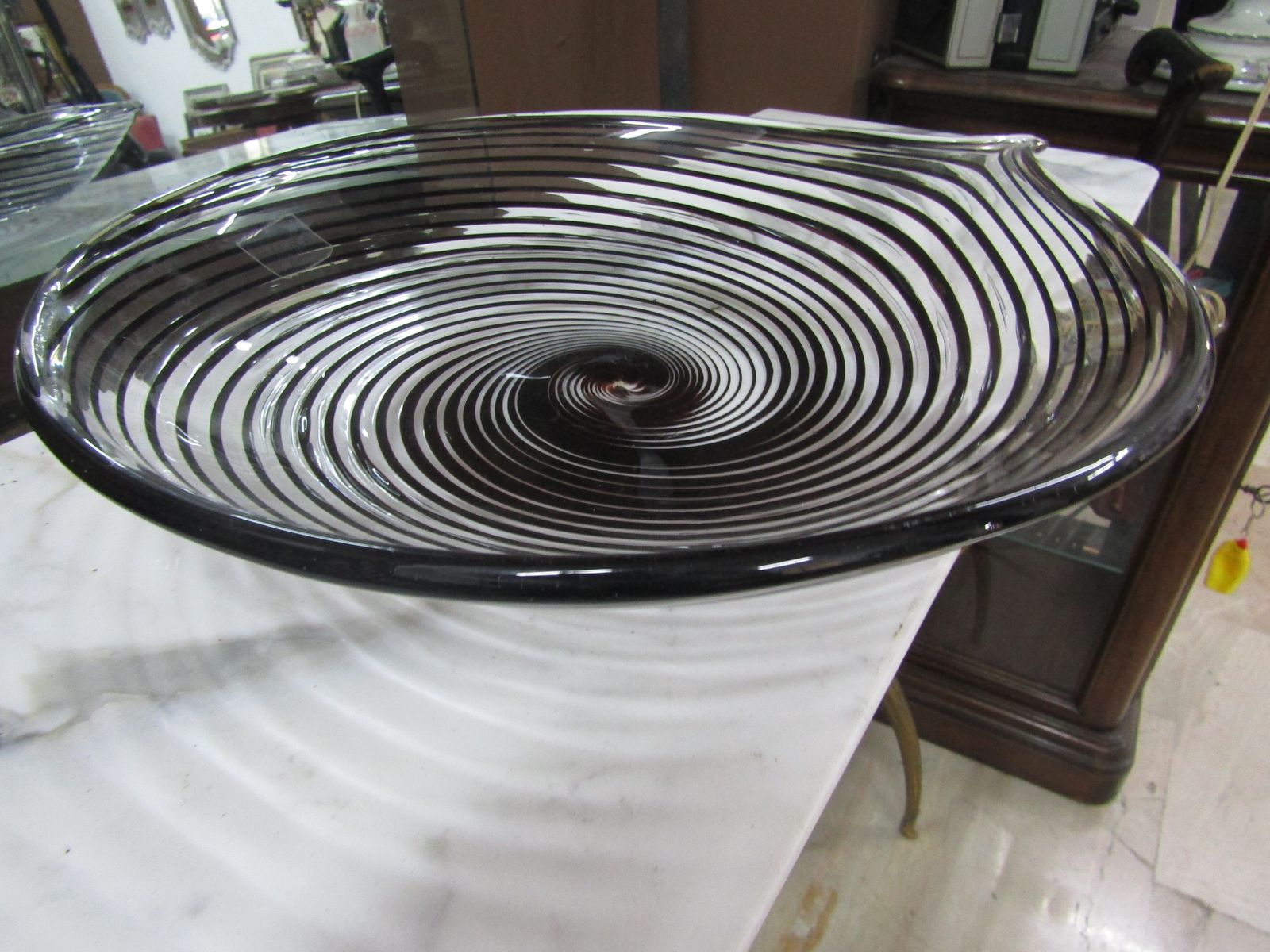 Tray Murano Glass Salviati, 1970s photo for sale