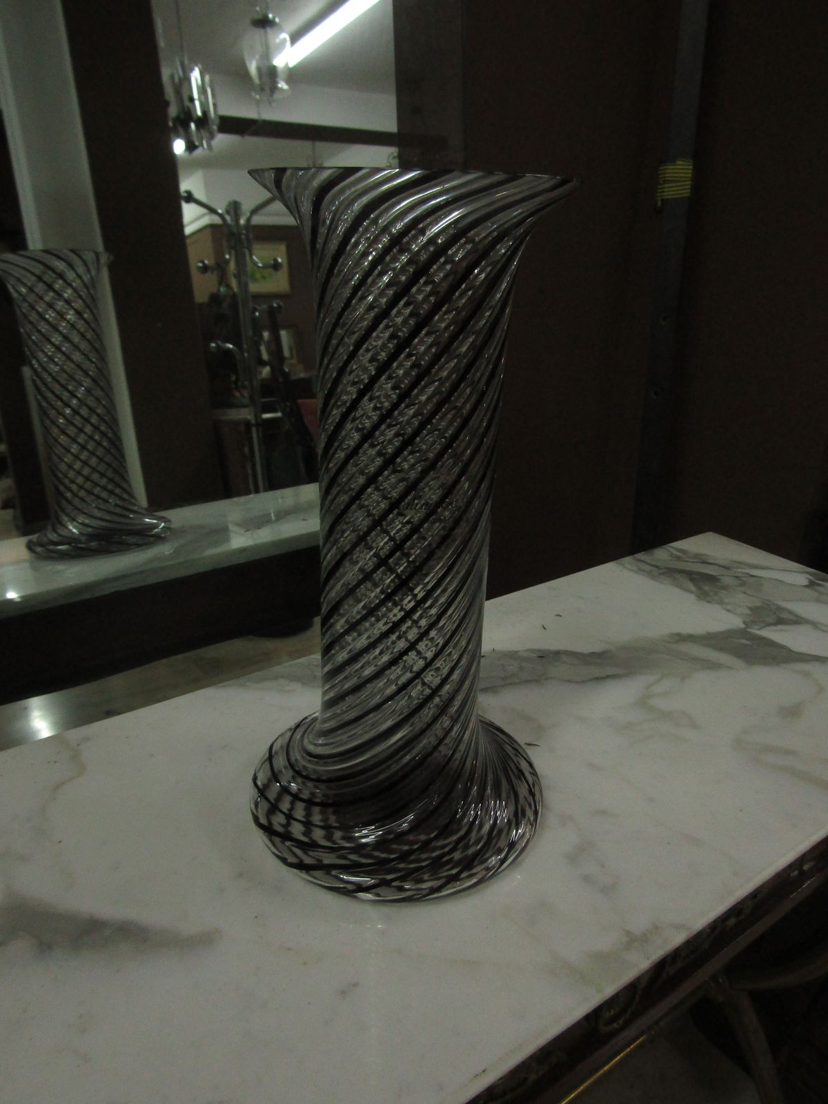 Vases Murano Glass Salviati photo vintage