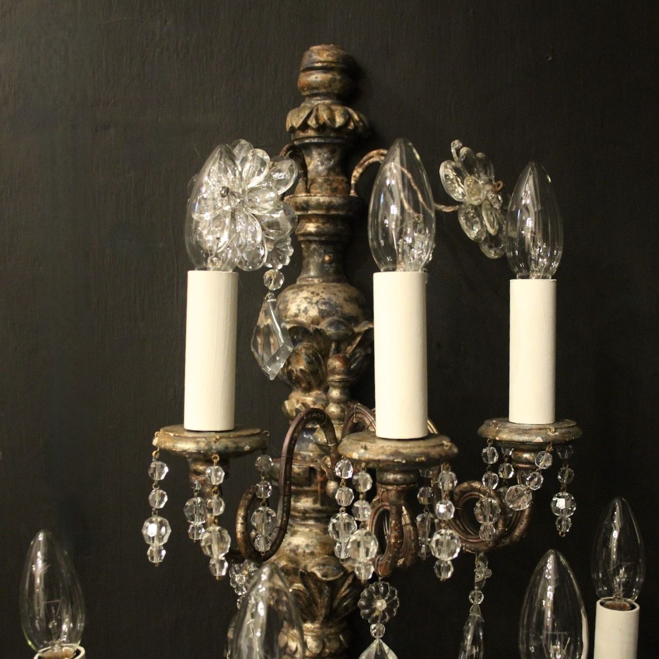 Italian Florentine 7 Light Giltwood Wall Lights photo buy