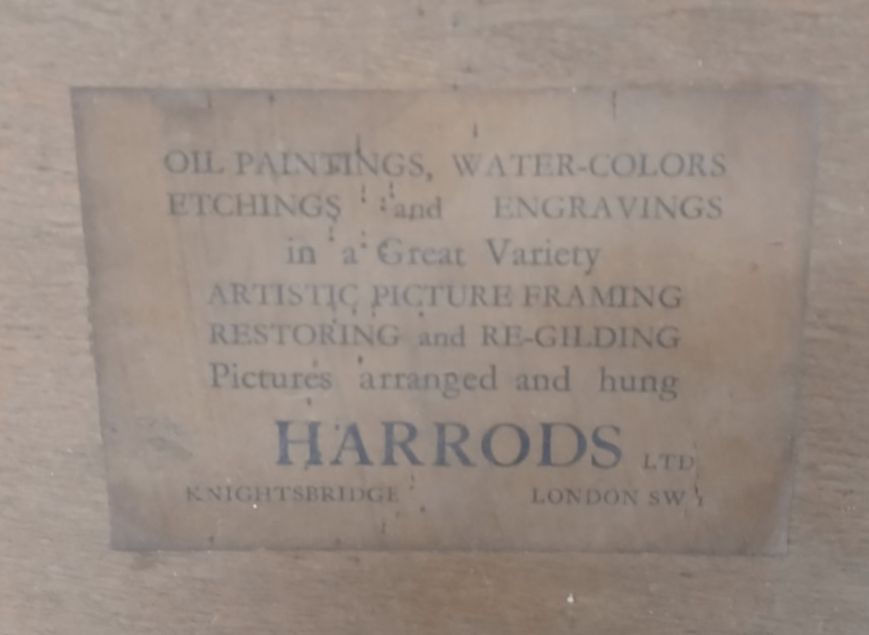 Signed Print Of Ian Strang (1886 1952} Etching Of Windmill Dated 1926 photo vinterior