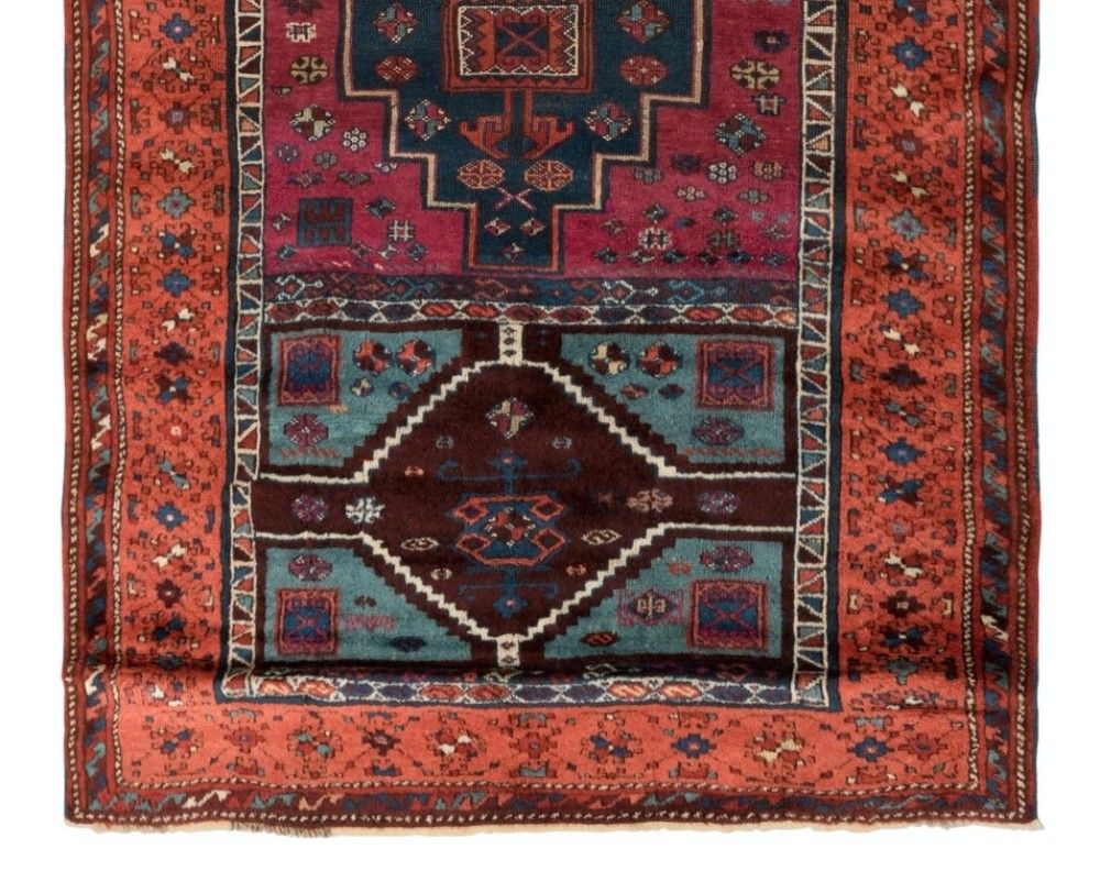 3.7x6 Ft Antique East Anatolian Kurdish Rug, Ca 1890 photo for sale