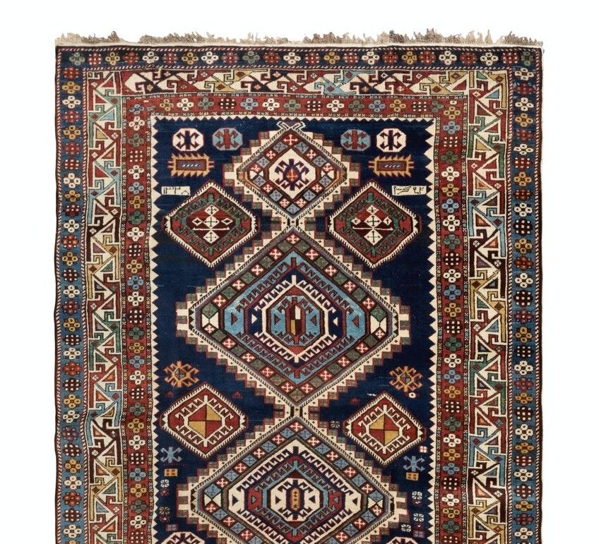 5x9 Ft Antique Shirvan Rug, East Caucasus, Late 19th Century photo furniture