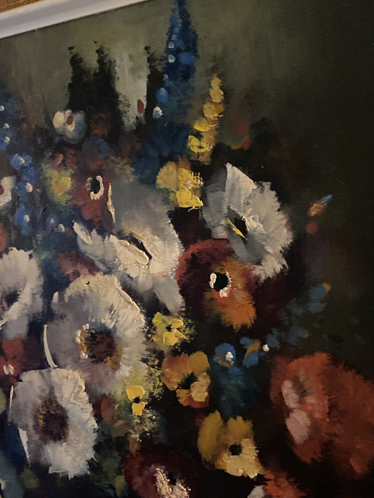 R Fabre Original 1960s Oil Painting photo buy