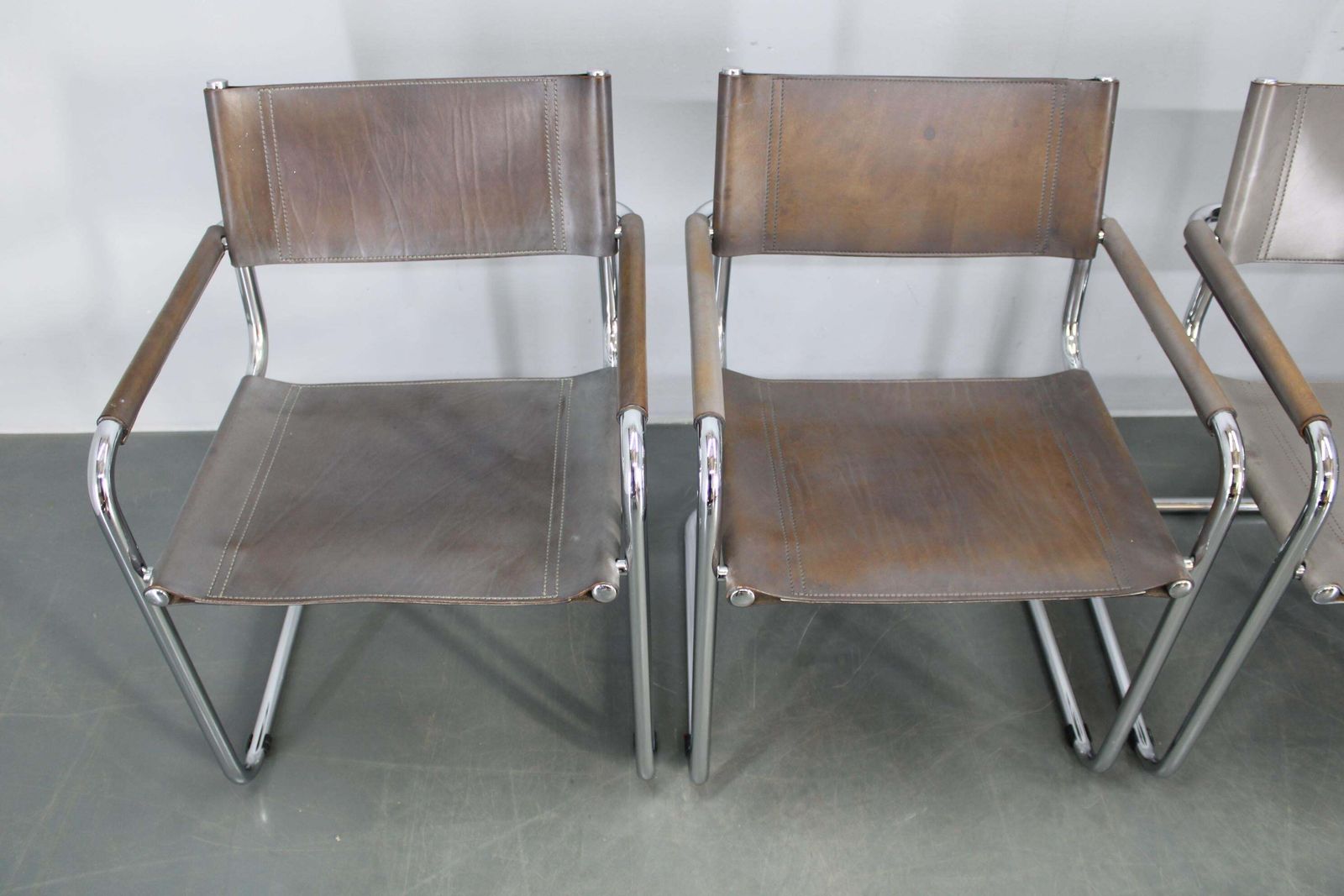 Set Of Four Bauhaus Cantilever Armchairs By Mart Stam, Italy photo furniture