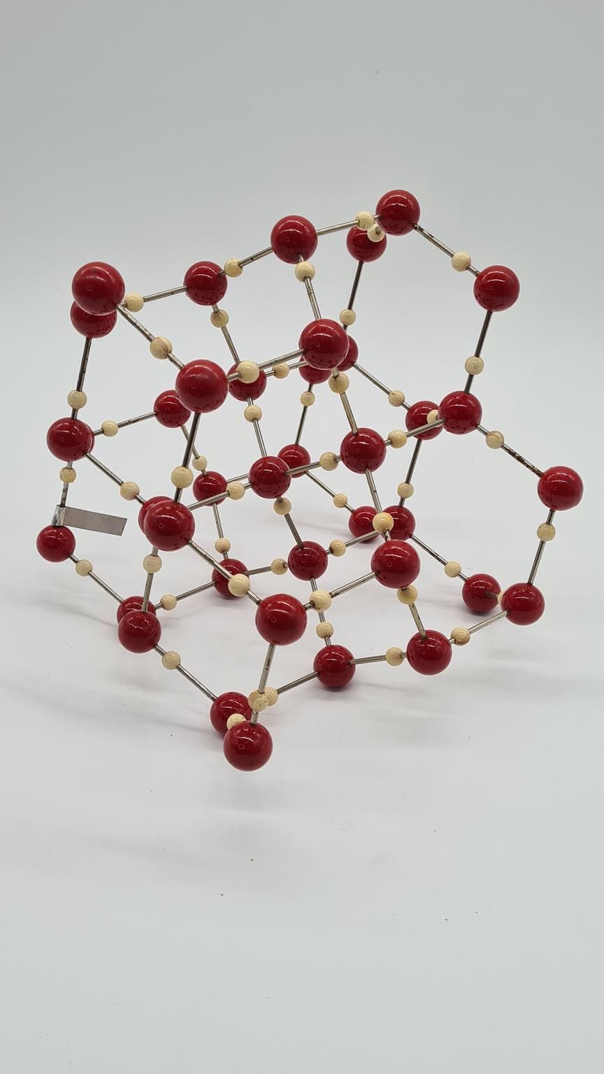Molecular Model Of Ice Crystal, Vintage, Mid Century, Czechoslovakia, 1950s. photo vintage