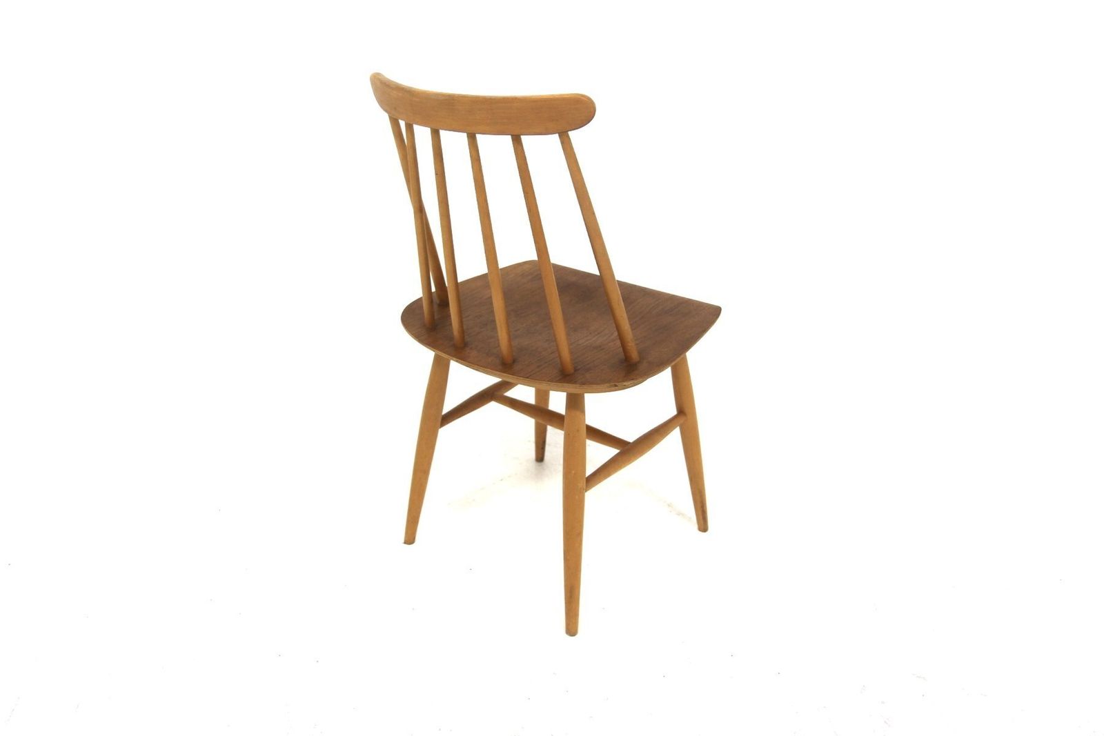 Vintage Fanett Teak Chairs By Ilmari Tapiovaara For Edsby Verken, 1960, Set Of 4 photo for sale