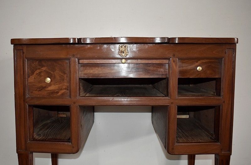 Furniture Dresser Louis XVI For Men In Mahogany 18th Century photo