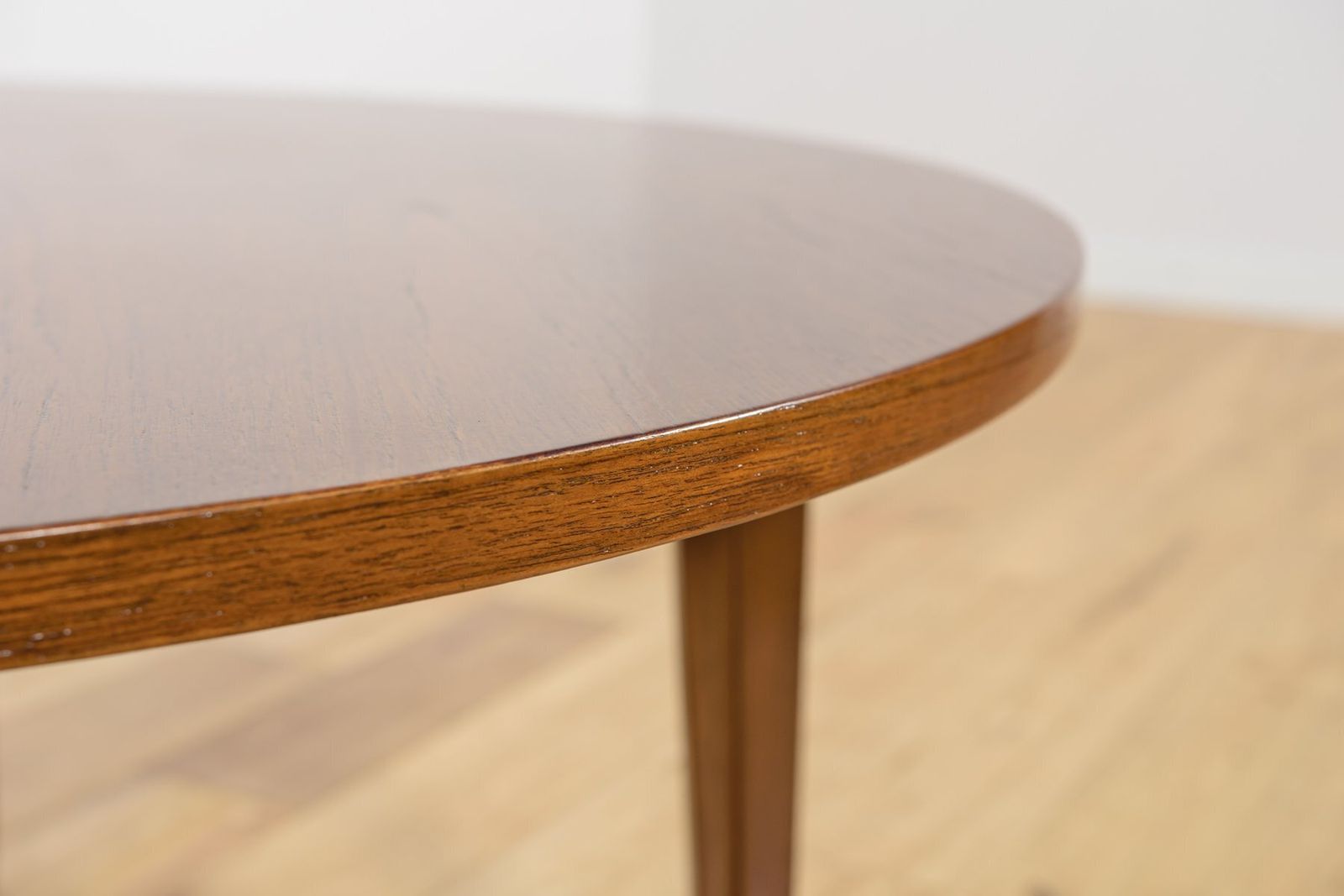 Mid Century Round Teak Coffee Table From Remploy, United Kingdom, 1970s photo vinterior