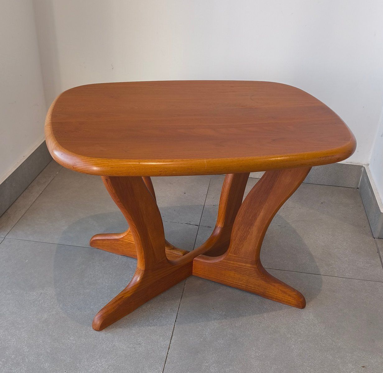 Danish Teak Side Table From Burchardt Nielsen, 1970s