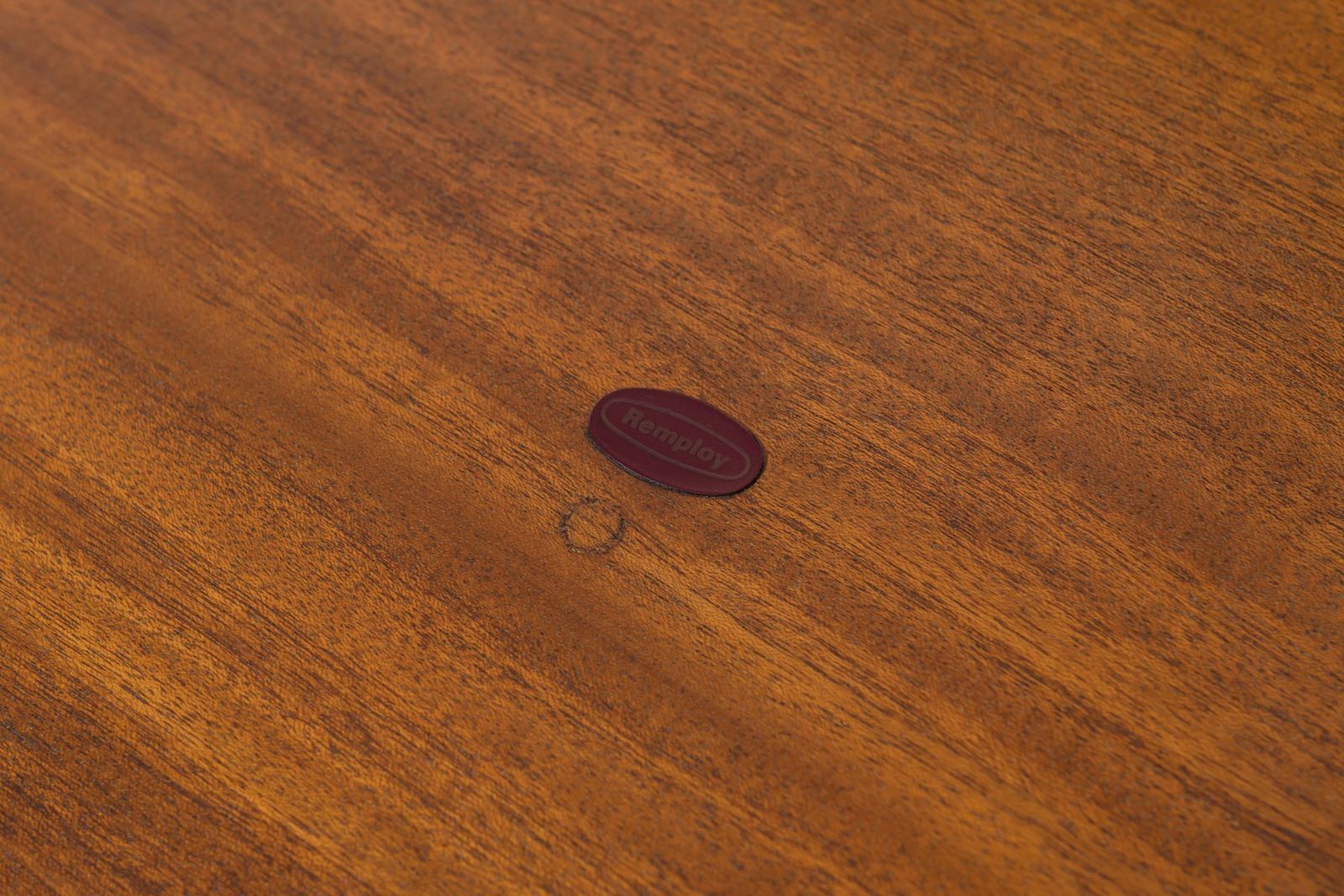 593.0 Mid Century Round Teak Coffee Table From Remploy, United Kingdom, 1970s photo