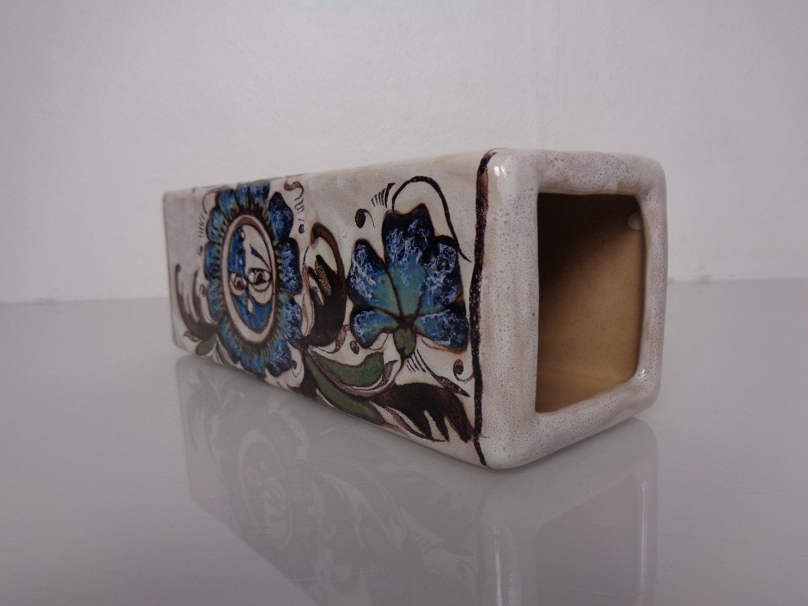 photo for sale Studio Ceramic Vase By Elio Schiavon For Erhart, Italy, 1970s